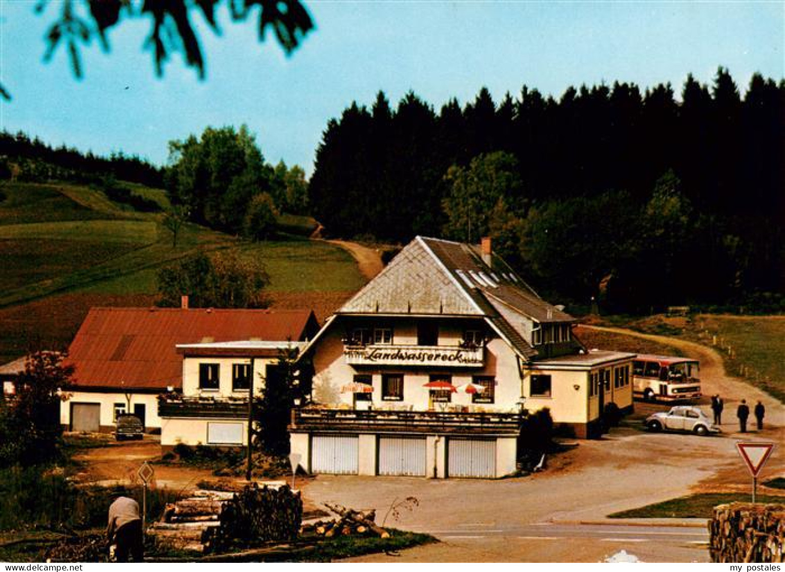 73897623 Oberprechtal Hoehengasthaus Pension Landwassereck Oberprechtal - Elzach