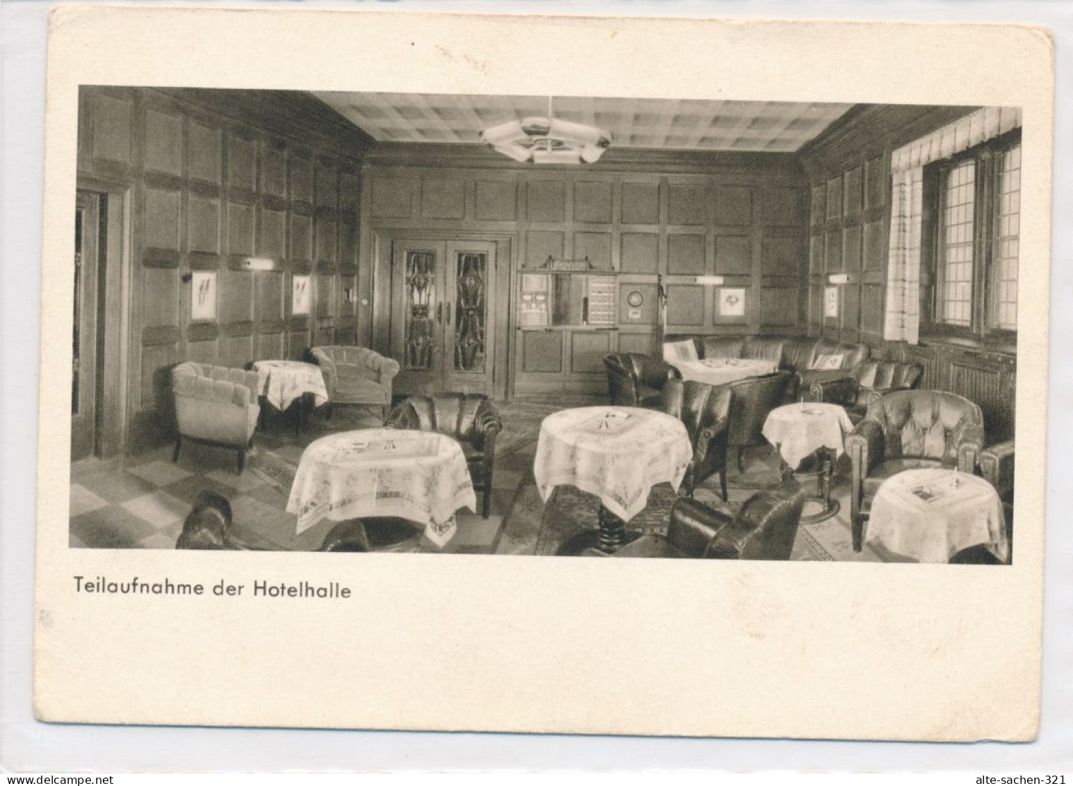 AK Um 1950 Hotelhalle König Von Preussen Minden - Minden