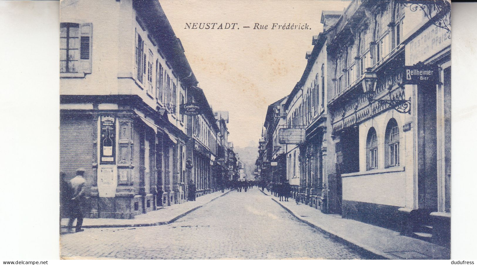 NEUSTADT  RUE FREDERICK - Neustadt (Weinstr.)