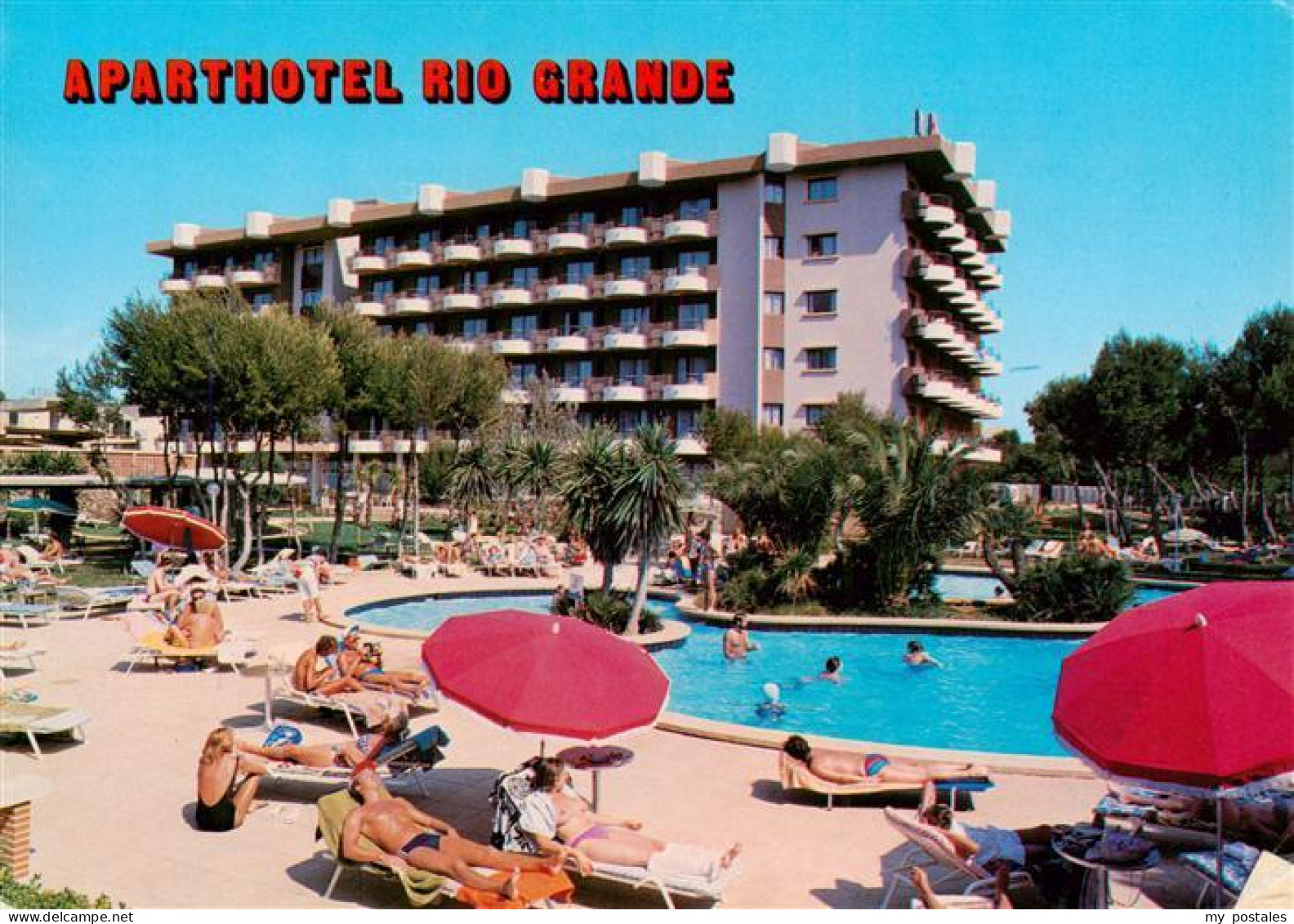 73897567 Playa De Palma Mallorca Aparthotel Rio Grande Pool Playa De Palma Mallo - Sonstige & Ohne Zuordnung