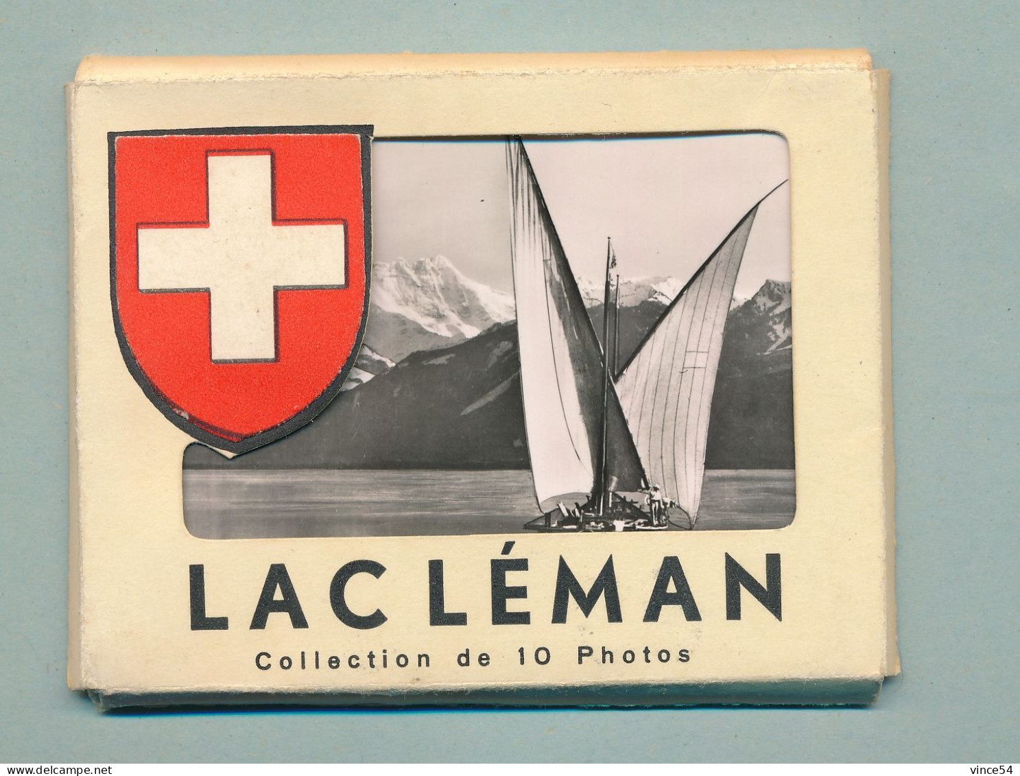 LAC LEMAN - Pochette 10 Photos - - Autres & Non Classés