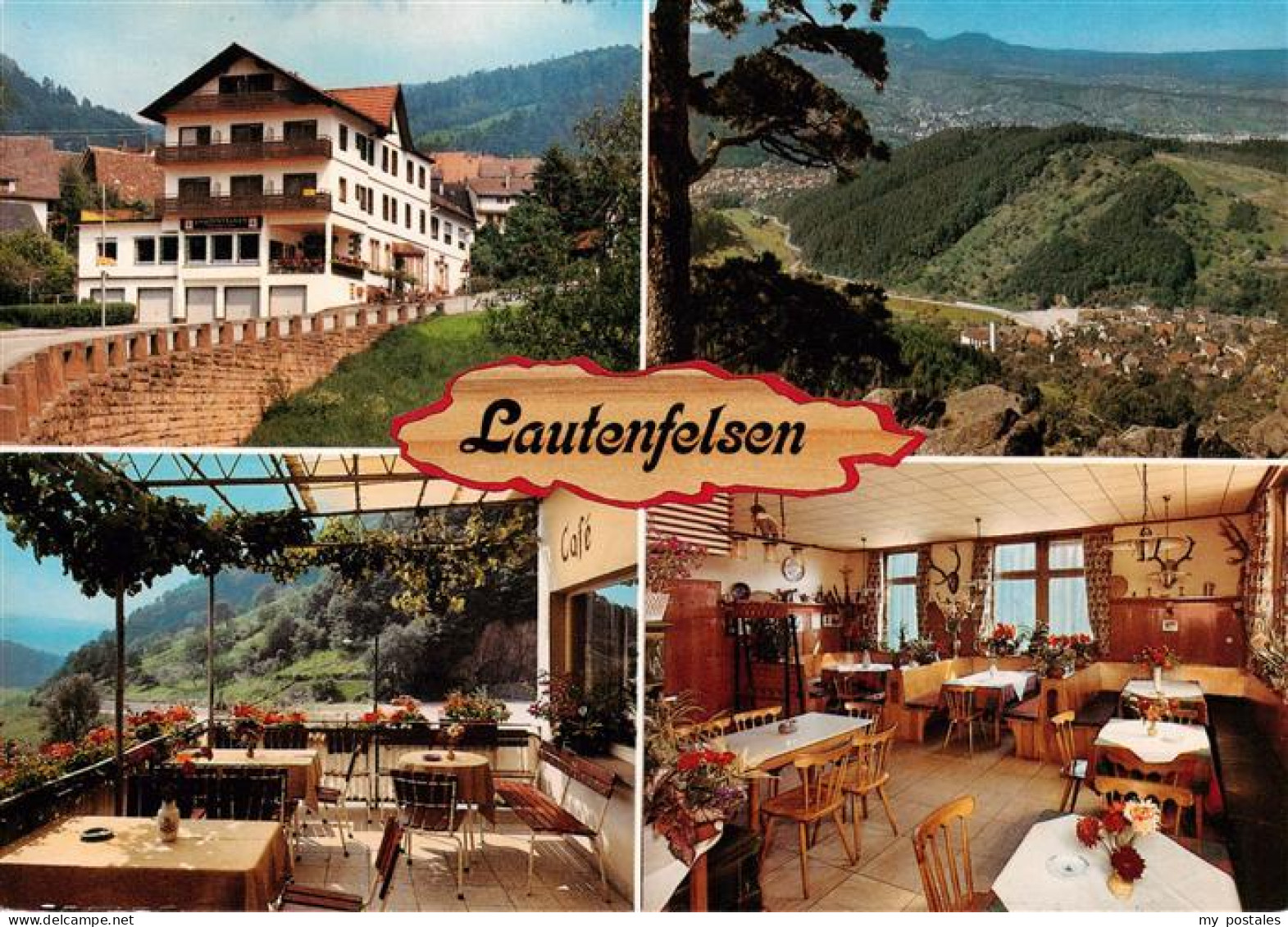 73897168 Lautenbach Gernsbach Schwarzwald Gasthof Pension Lautenfelsen Mit Gaest - Gernsbach