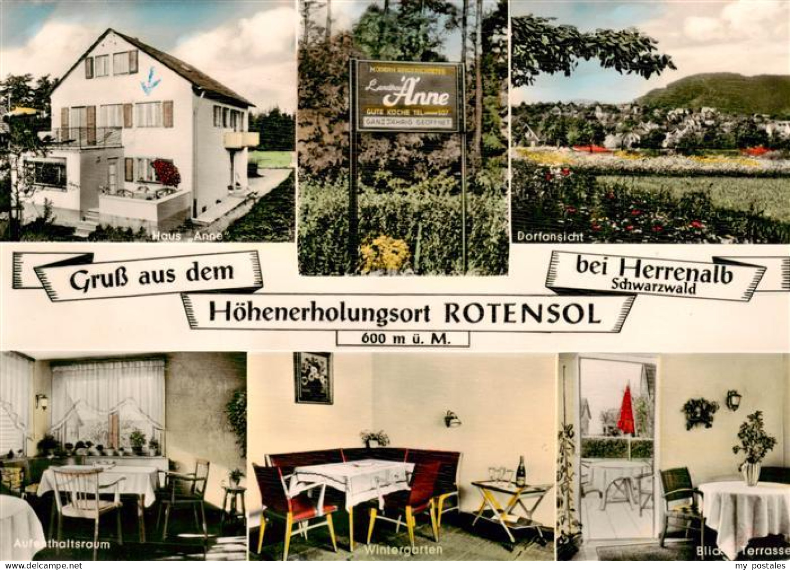 73897167 Herrenalb Bad Herrenalb Landhaus Anne Dorfansicht Aufenthaltsraum Winte - Bad Herrenalb