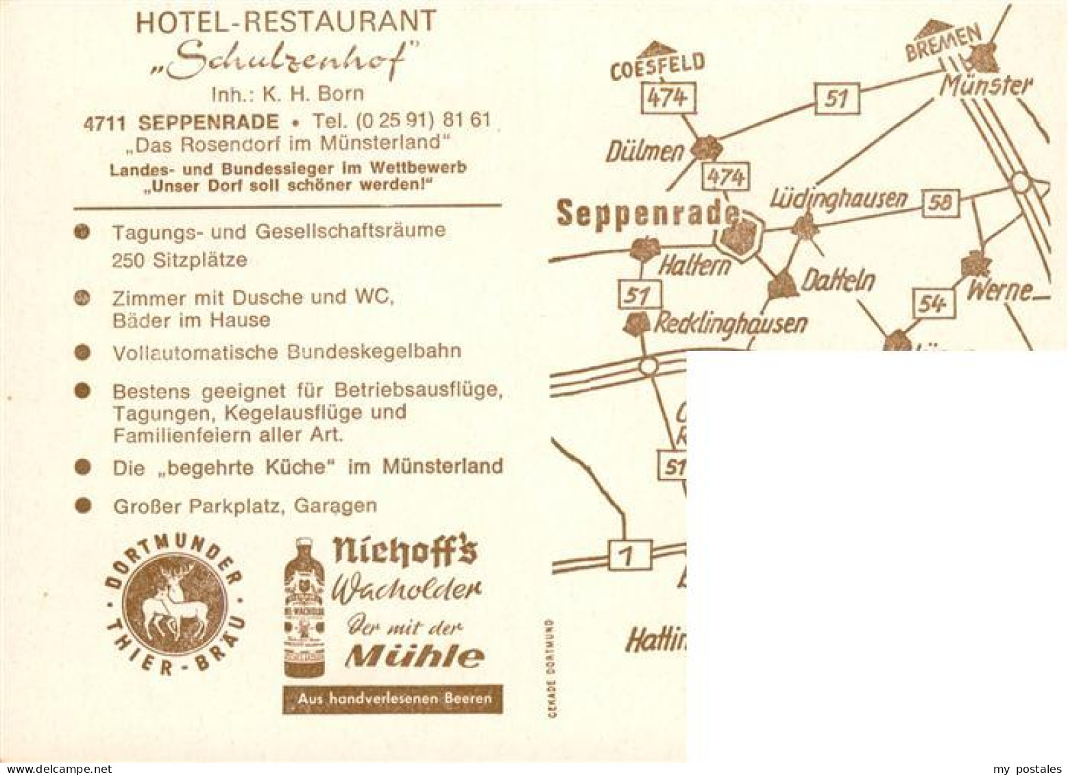 73897109 Seppenrade Hotel Restaurant Schulzenhof Gastraeume Seppenrade - Lüdinghausen
