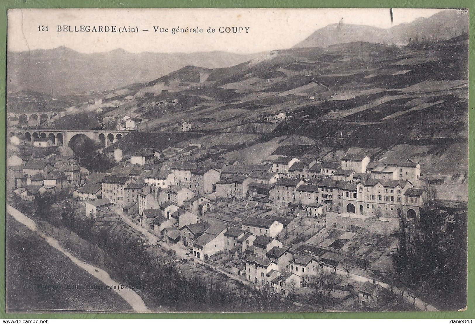 CPA  - AIN - BELLEGARDE - VUE GÉNÉRALE DE COUPY - Bellegarde-sur-Valserine