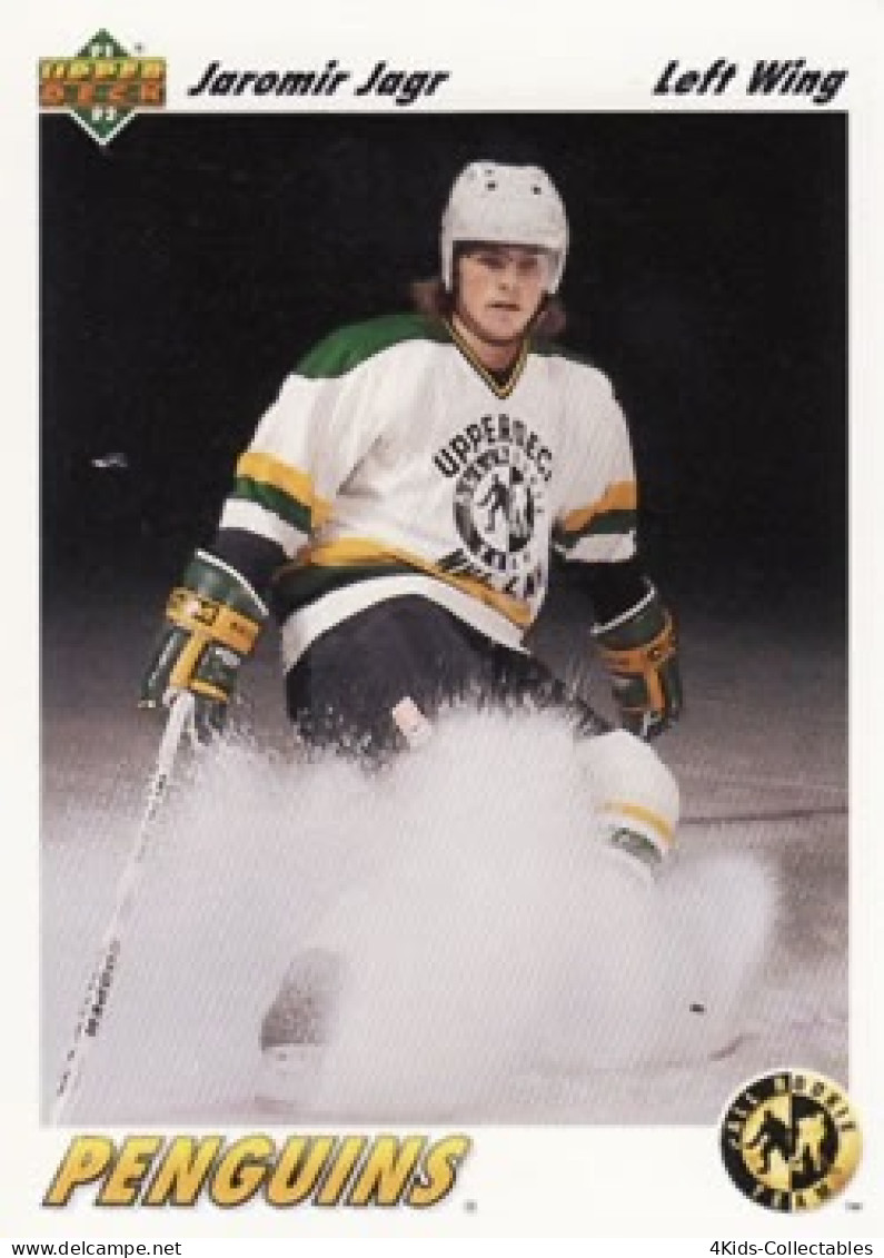 Hockey 1991-92 Upper Deck #42 Jaromir Jagr - 1990-1999