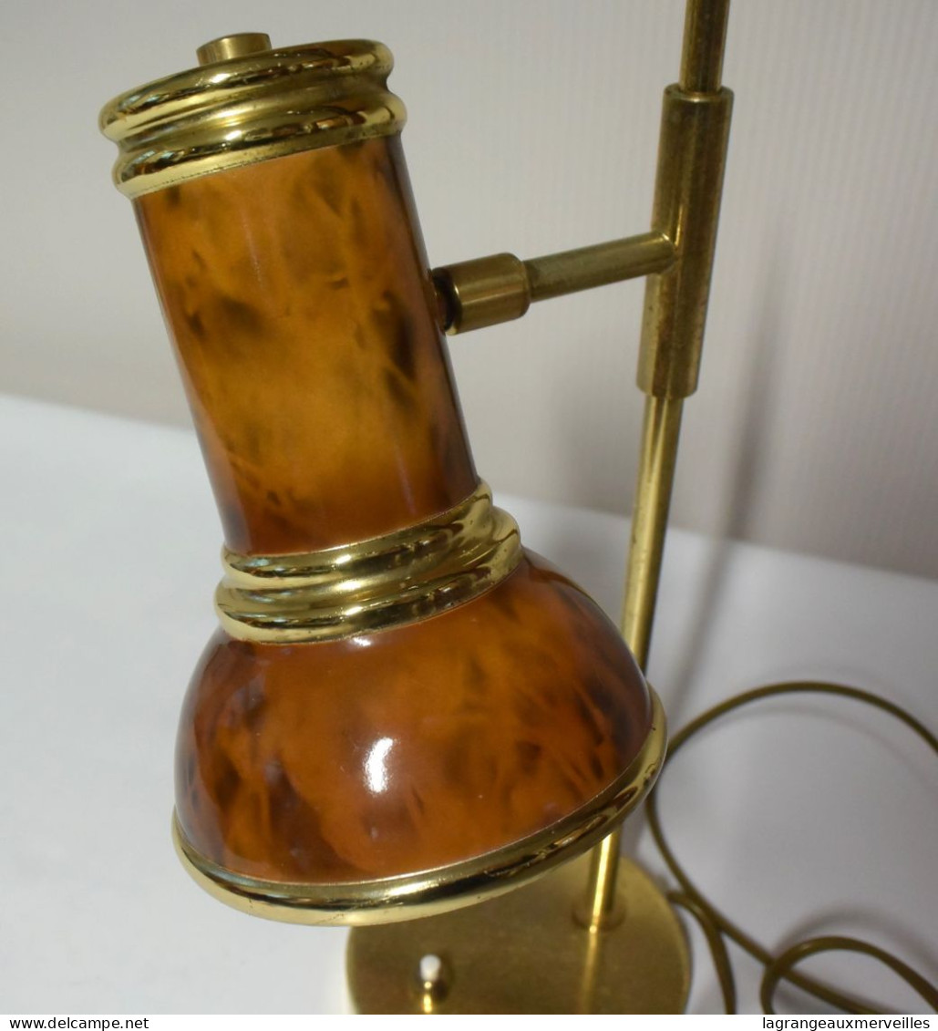 E2 Ancienne Lampe De Bureau - Administration - France - Vintage - Lighting & Lampshades