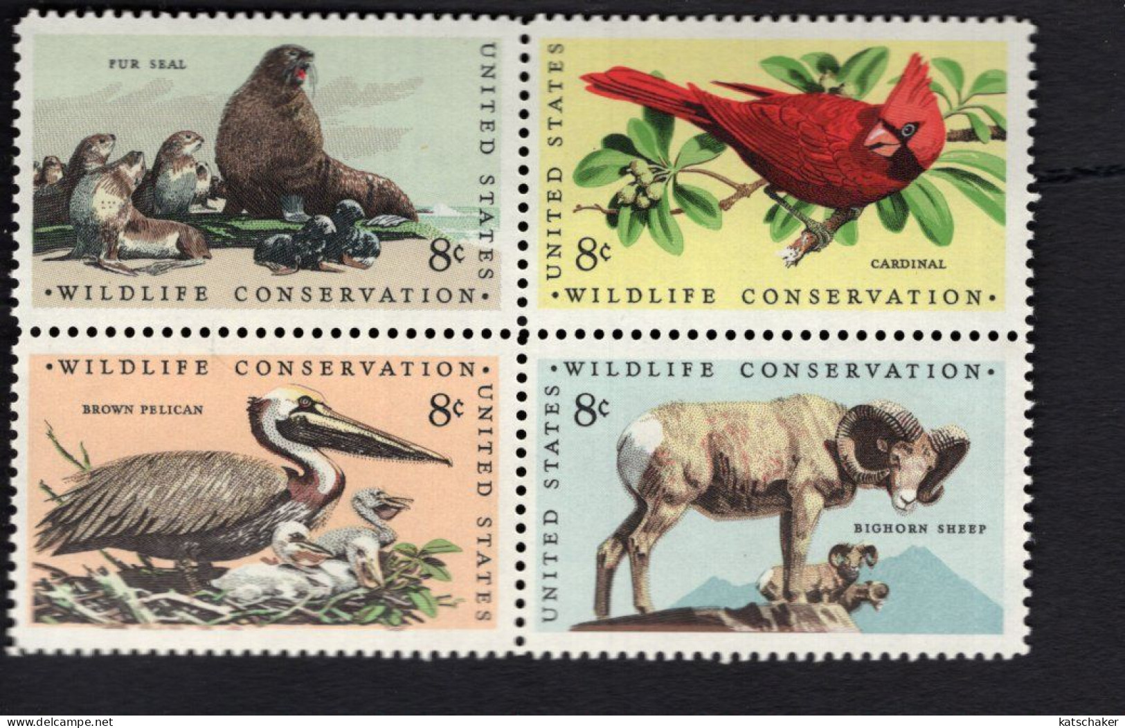 200902172 1972 SCOTT 1467A (XX) POSTFRIS MINT NEVER HINGED  - WILDLIFE CONSERVATION - FAUNA - Neufs