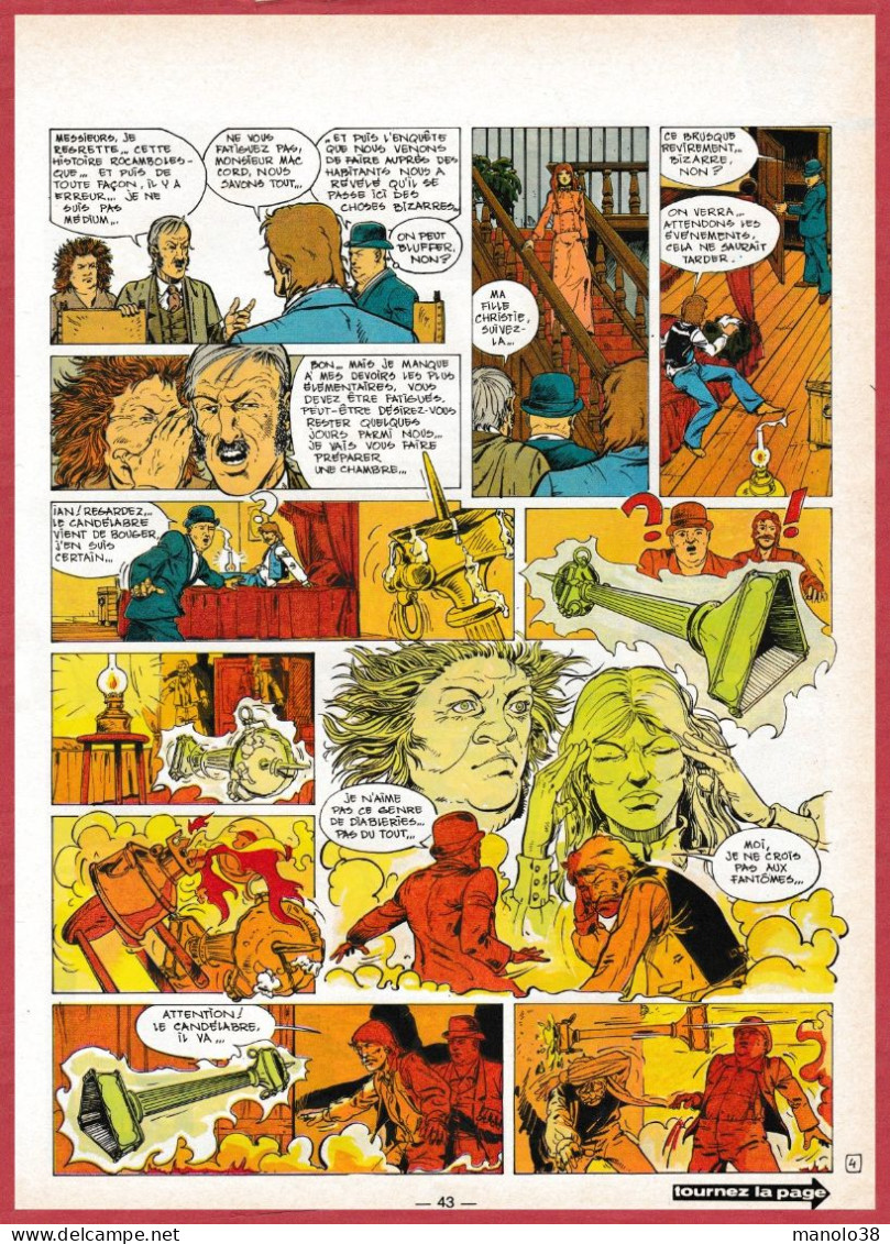 Ian Kaledine. Week End En Ecosse. Bande Dessinée BD. Scénario. Vernal. Ferry. Histoire Complète. 1980. - Verzamelingen