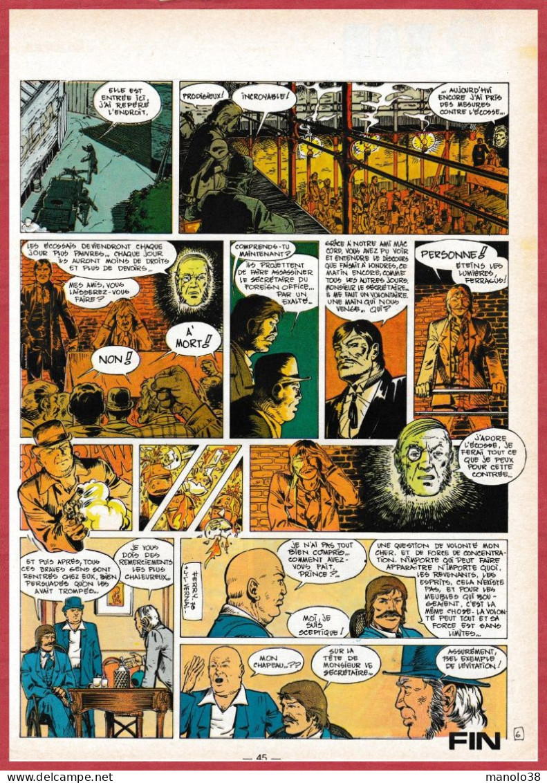 Ian Kaledine. Week End En Ecosse. Bande Dessinée BD. Scénario. Vernal. Ferry. Histoire Complète. 1980. - Collezioni