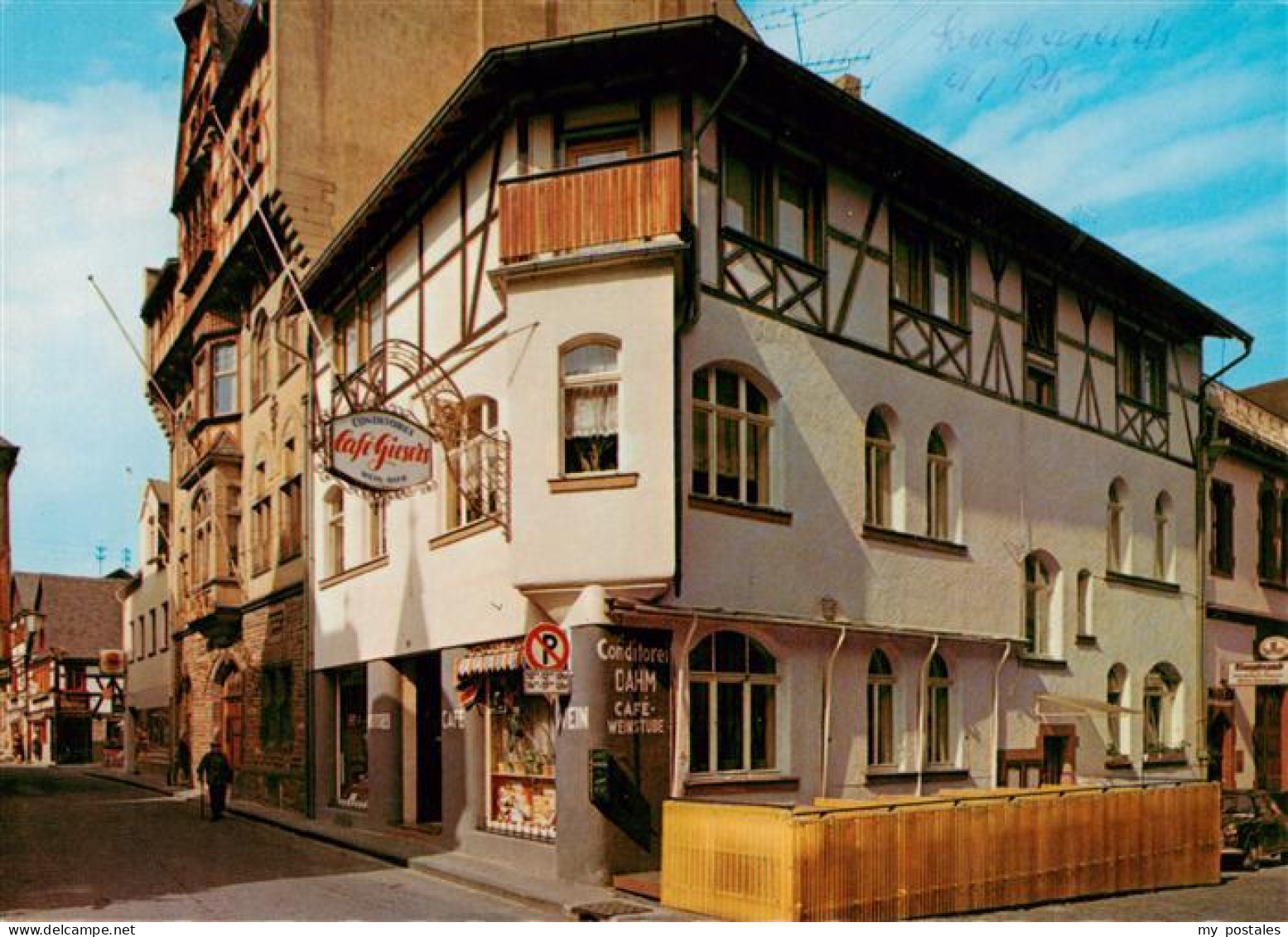 73896996 Bacharach Rhein Conditorei Cafe Giesers Bacharach Rhein - Bacharach