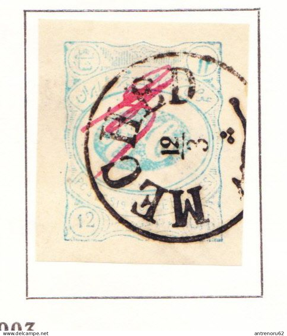 STAMPS-IRAN-USED-1902-SEE-SCAN-COTE-450-EURO - Irán