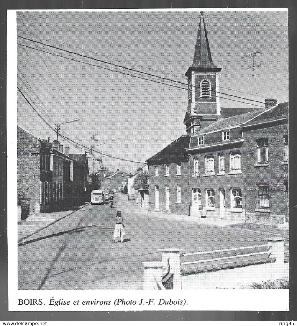 1980  --  BELGIQUE . BOIRS . ASPECT DU VILLAGE . 4A984 - Ohne Zuordnung