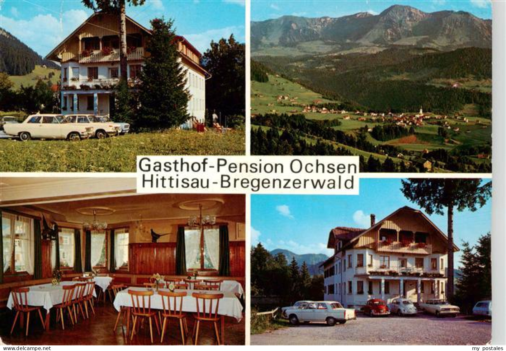 73896924 Hittisau Vorarlberg AT Gasthof Pension Ochsen Gastraum Panorama  - Sonstige & Ohne Zuordnung