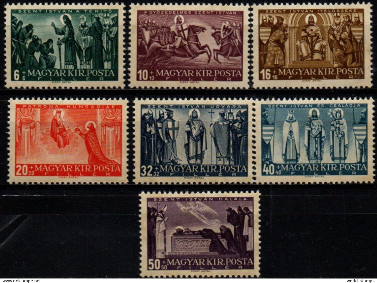 HONGRIE 1938 ** (16 F. *) - Unused Stamps