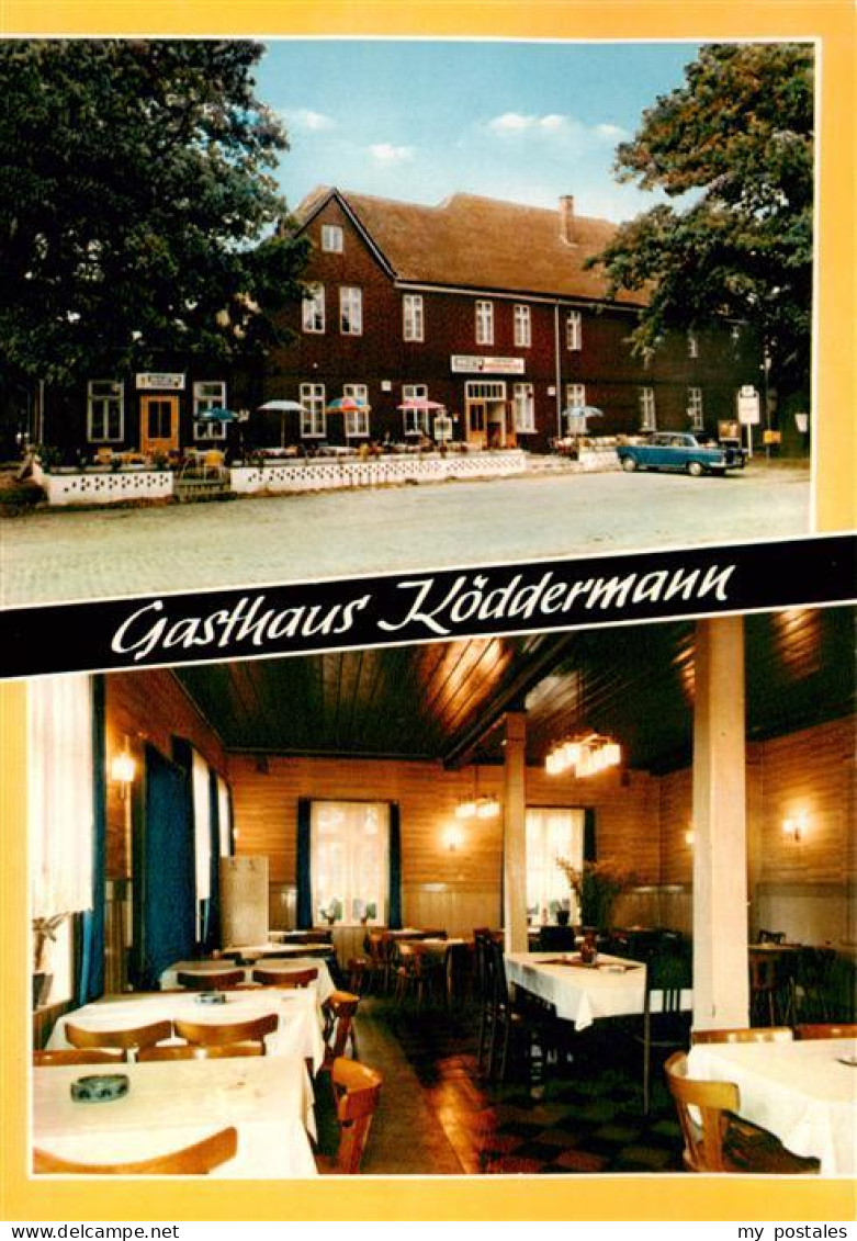 73896914 Lachtehausen Gasthaus Koeddermann Gastraum Lachtehausen - Celle