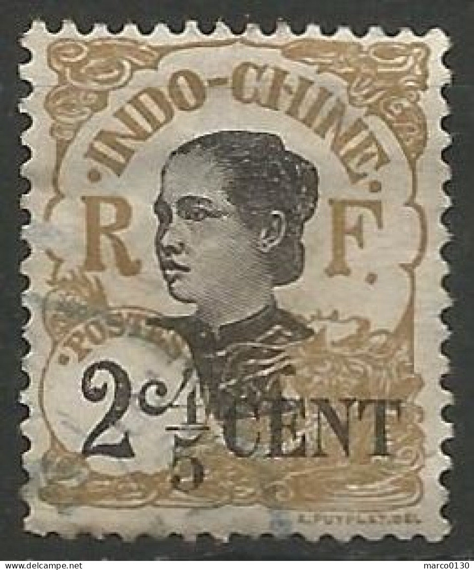 INDOCHINE N° 73 OBLITERE - Used Stamps