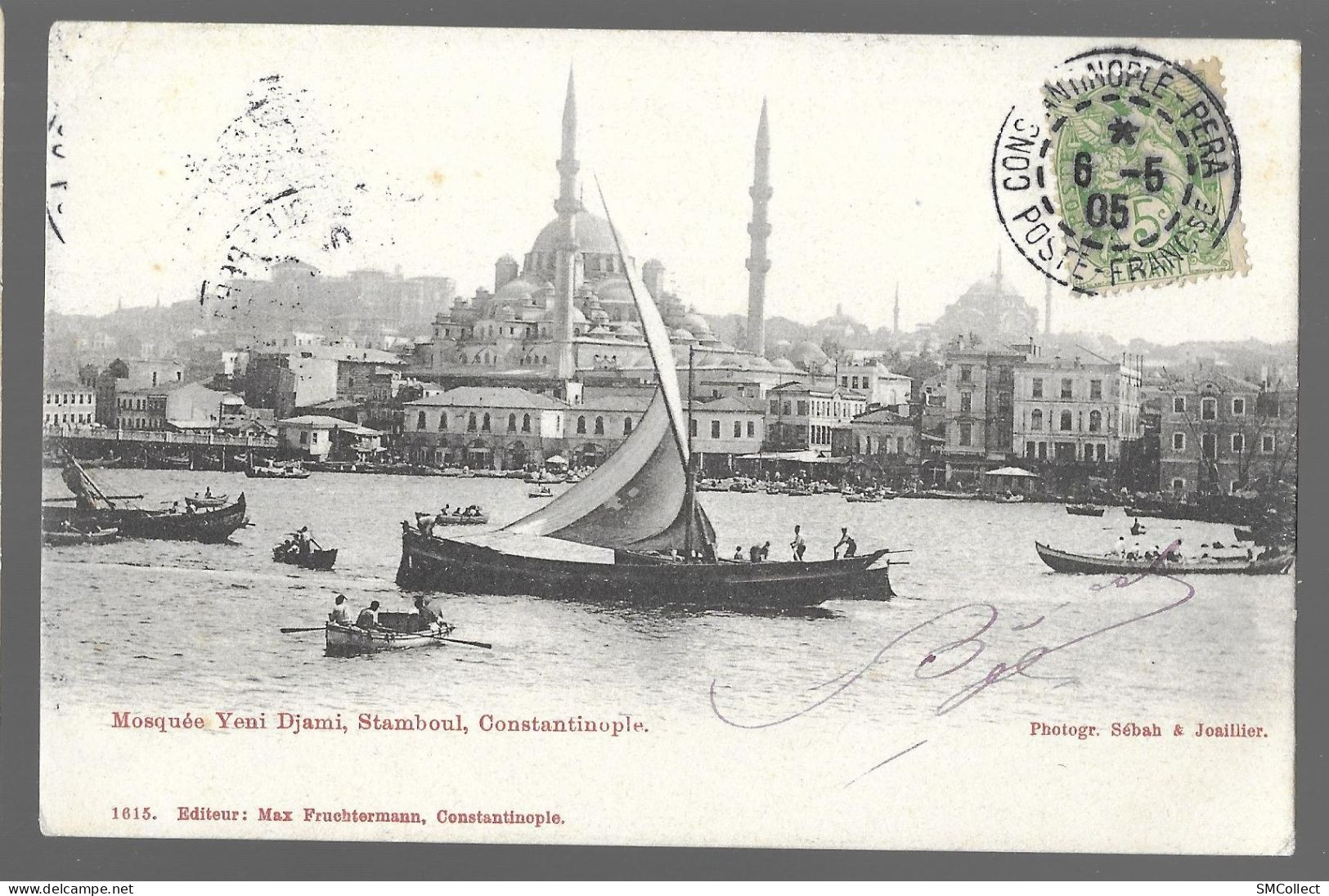 Constantinople, Mosquée Yeni Djami, Stamboul (A6p24) - Turquia