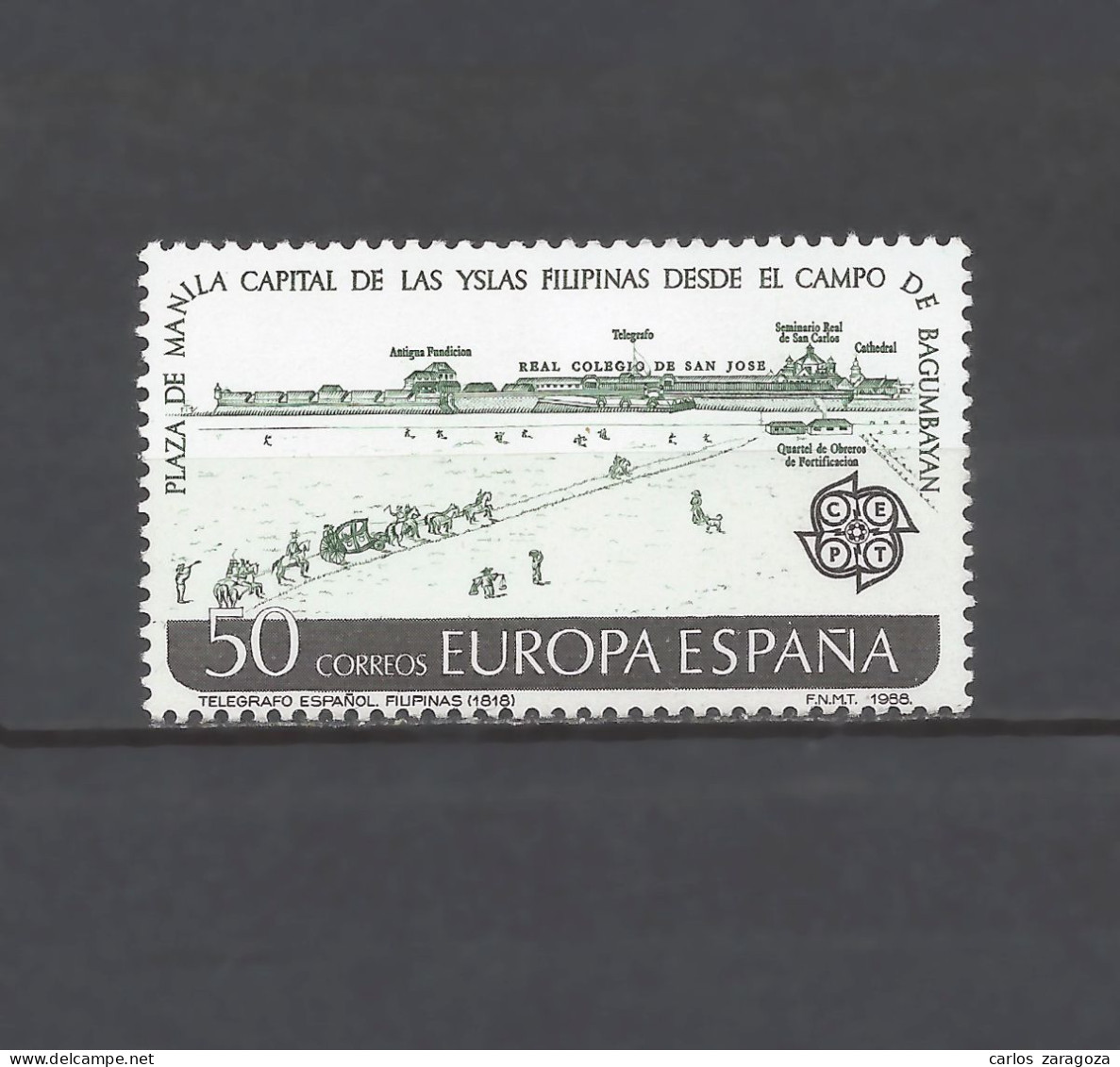 ESPAÑA 1988—EUROPA CEPT (**) Yt 2564, EDI 2950, Mi 2829 - Nuevos