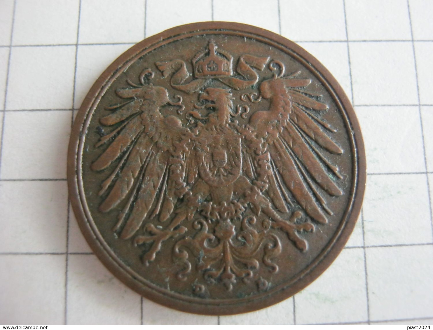 Germany 2 Pfennig 1911 D - 2 Pfennig