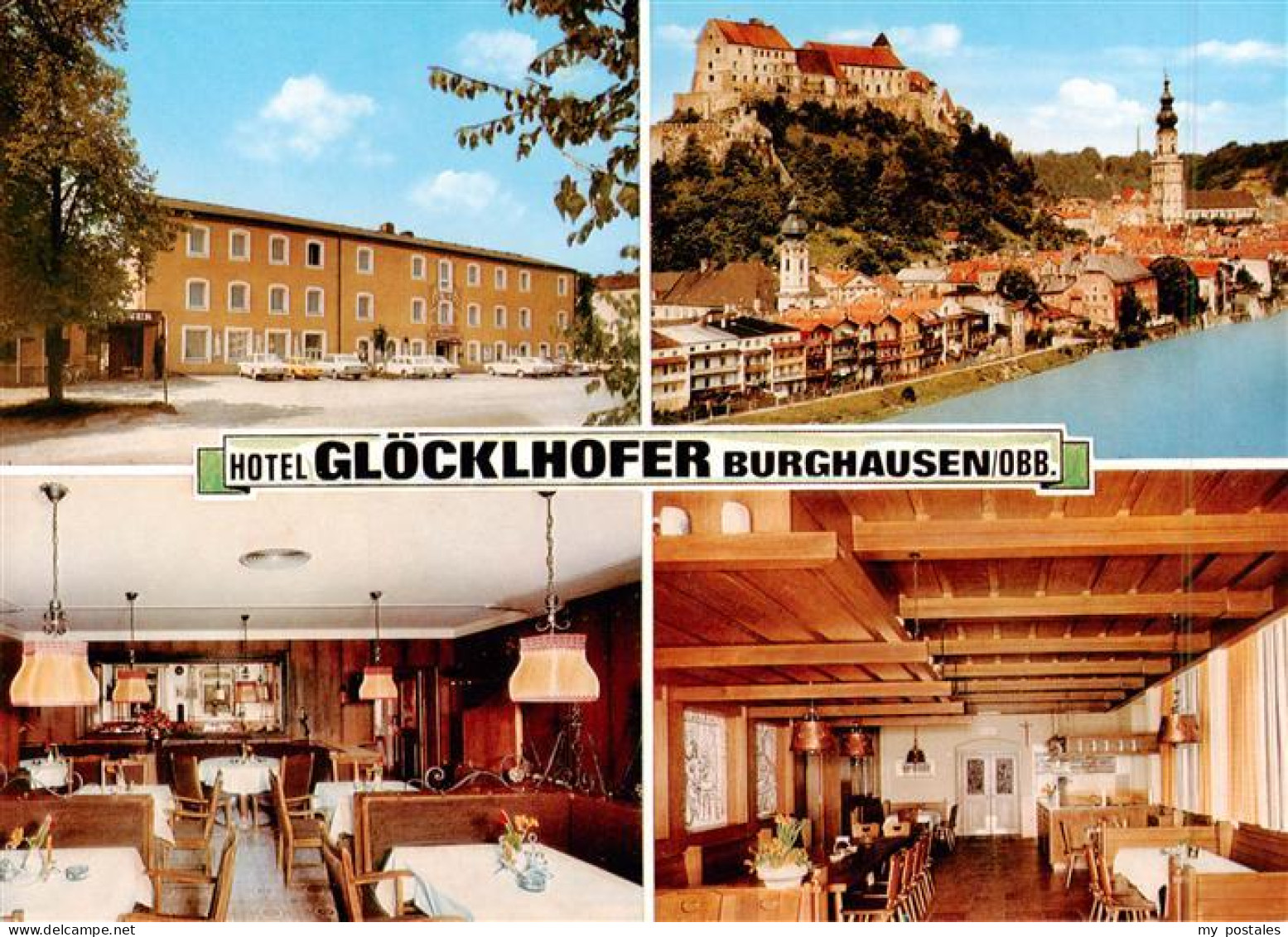 73896786 Burghausen  Salzach Oberbayern Hotel Gloecklhofer Gastraeume Burg  - Burghausen