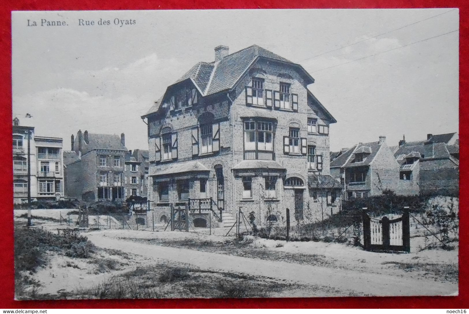 CPA 1911 La Panne - De Panne. Rue Des Oyats - De Panne