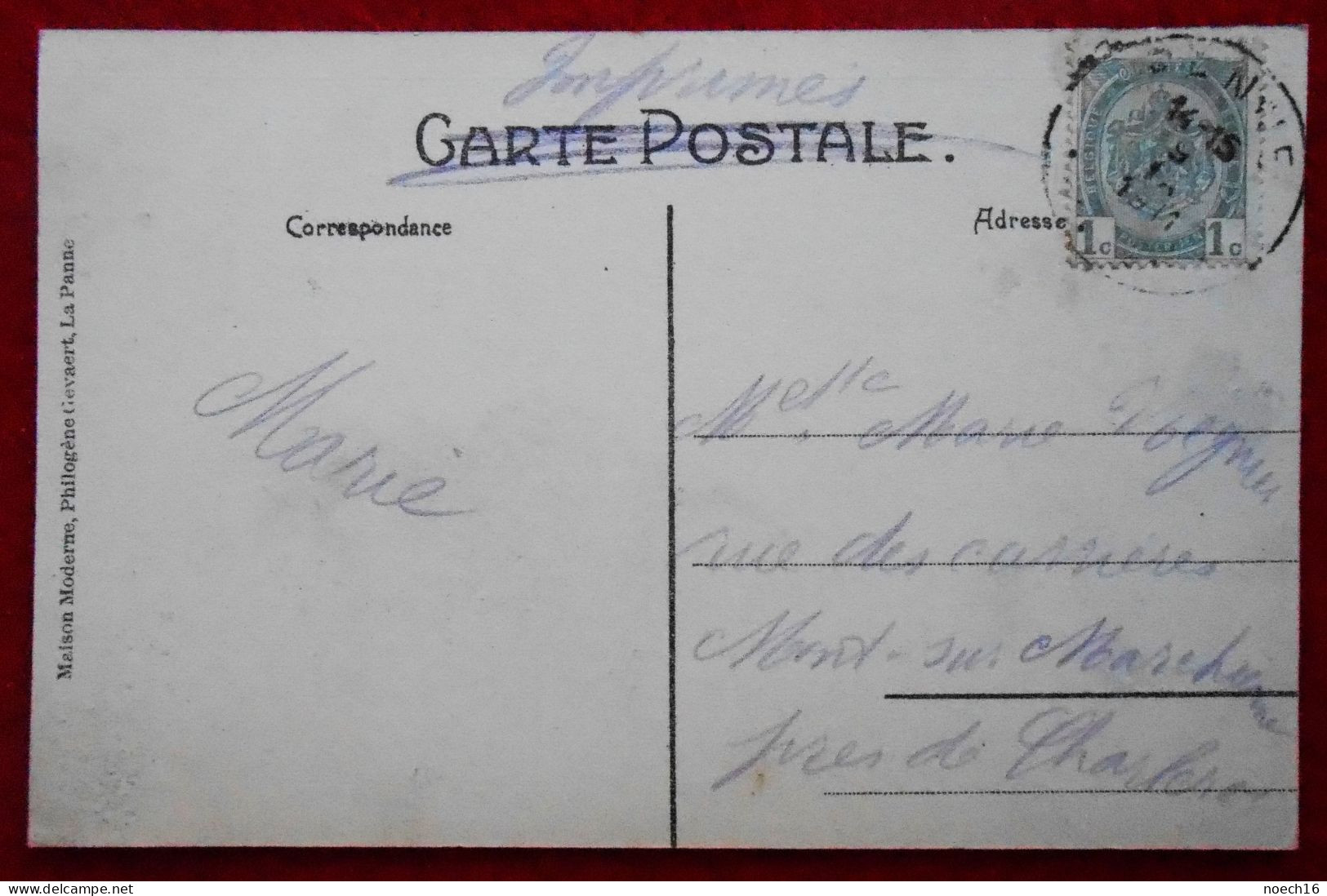 CPA 1911 La Panne - De Panne. Rue Des Oyats - De Panne