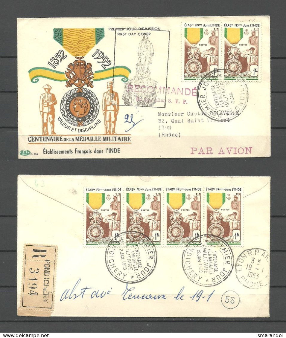 INDE / INDIA  -   1952. - Used Stamps