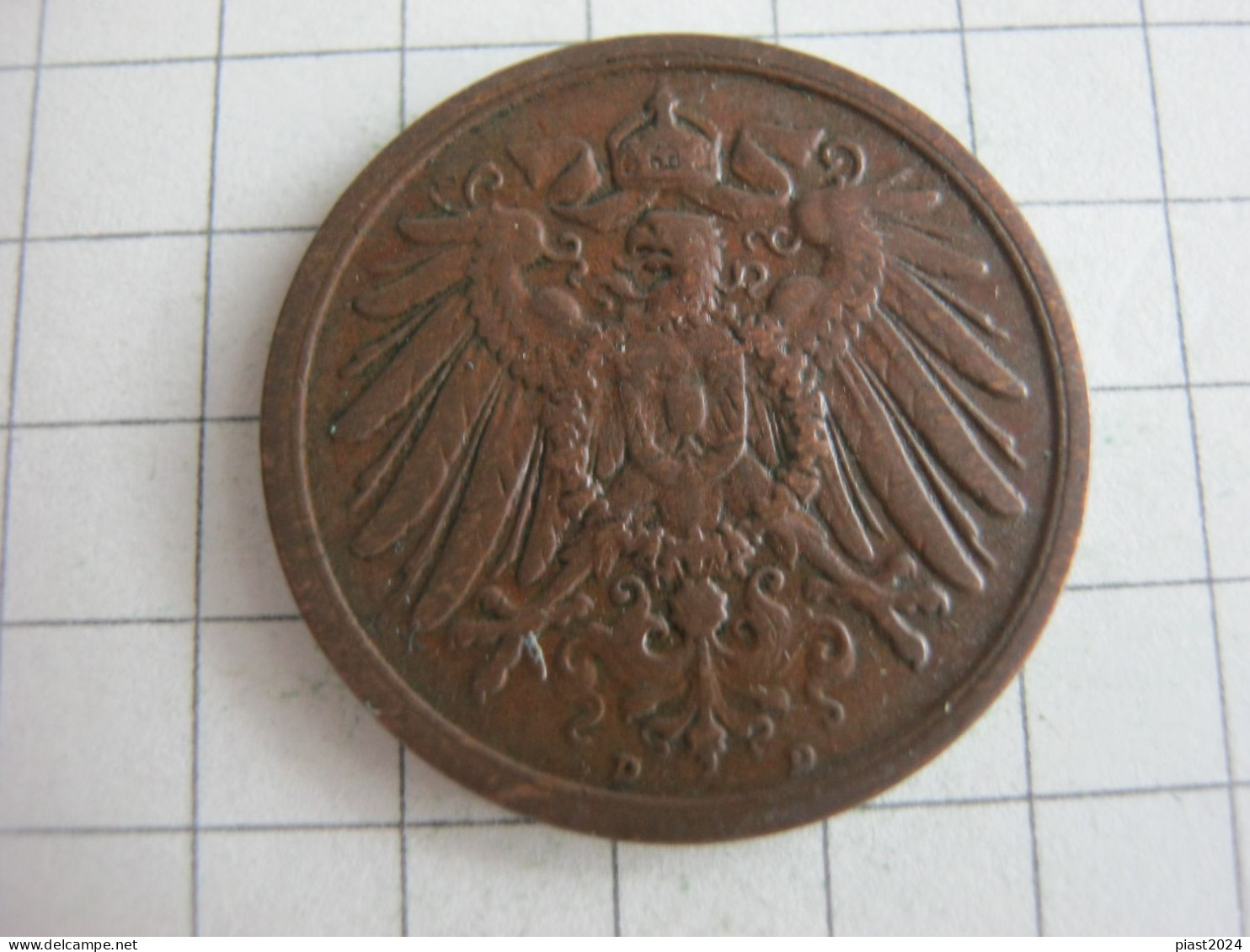 Germany 2 Pfennig 1913 D - 2 Pfennig