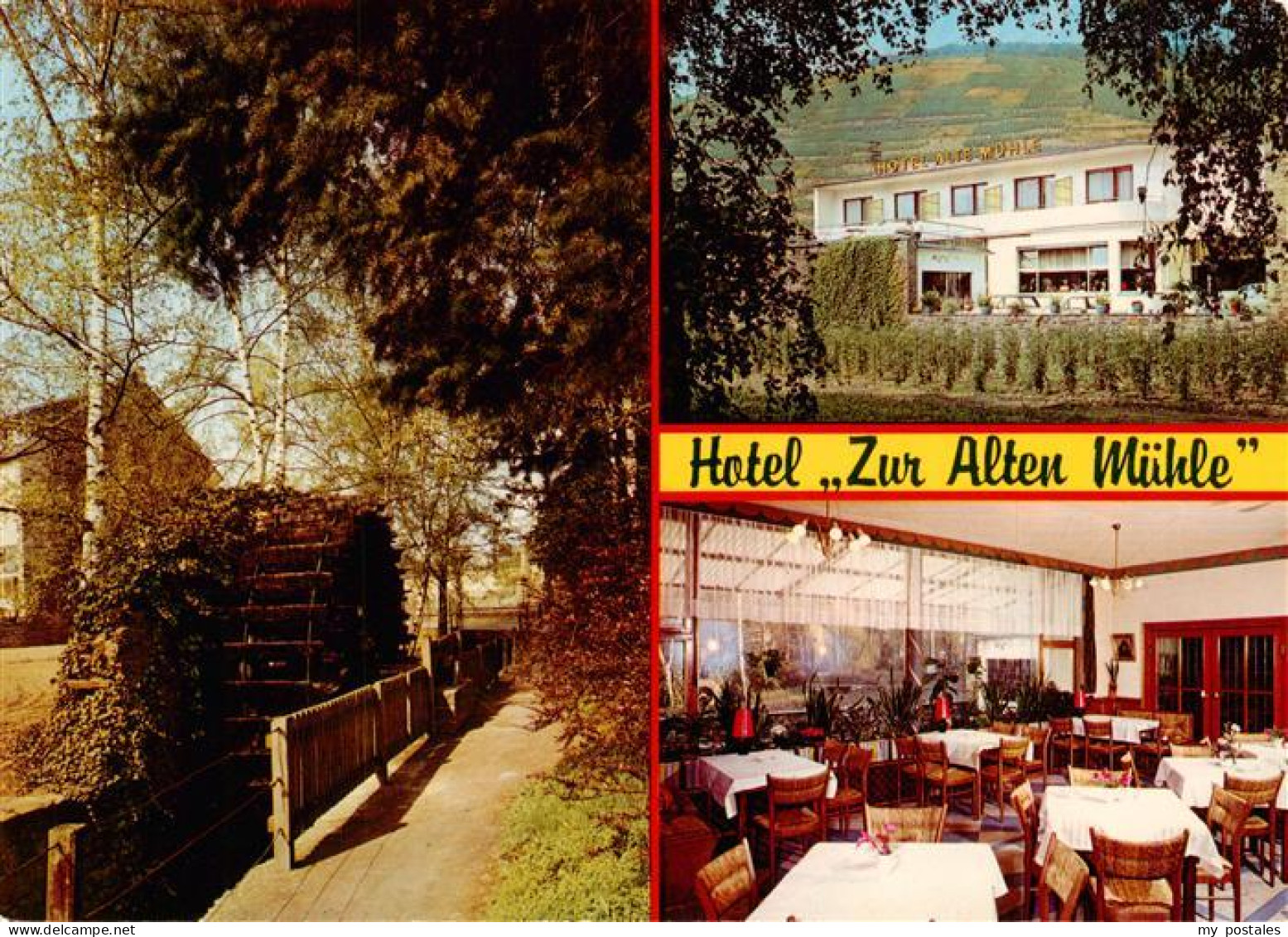 73896709 Ahrweiler Ahr Hotel Restaurant Zur Alten Muehle Gastraum Park Ahrweiler - Bad Neuenahr-Ahrweiler