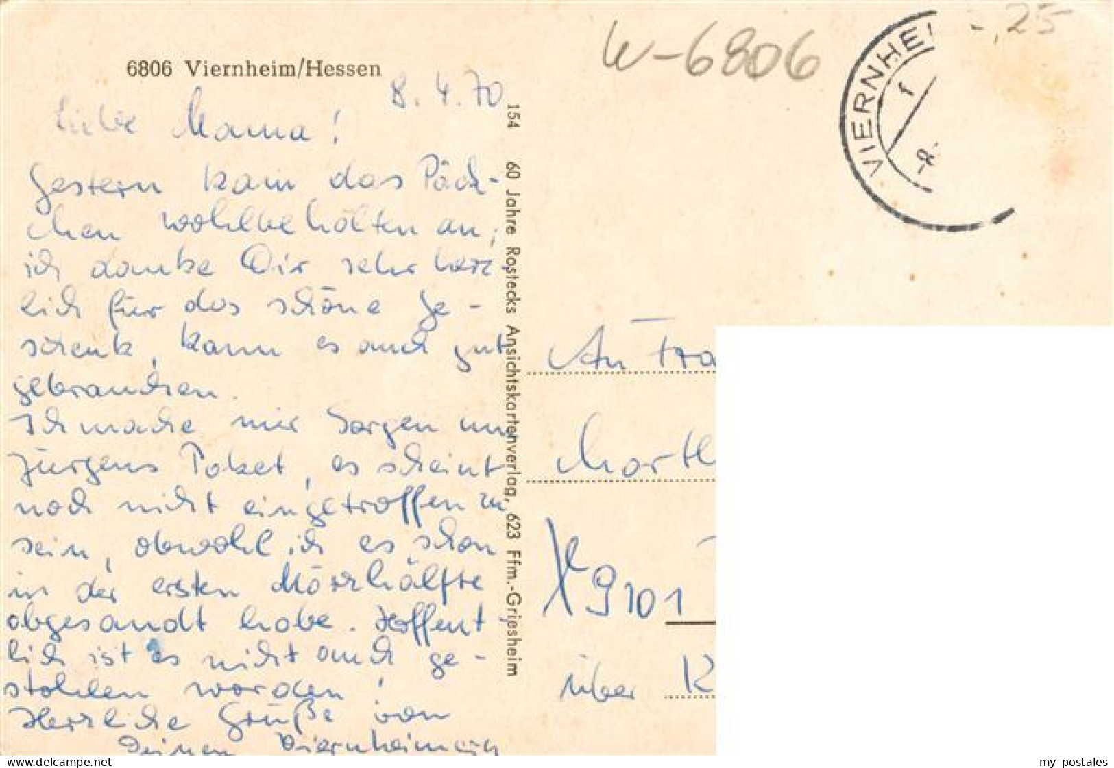 73896633 Viernheim Pestalozzisstrasse Friedrich Froebel Schule Waldschwimmbad Ap - Viernheim