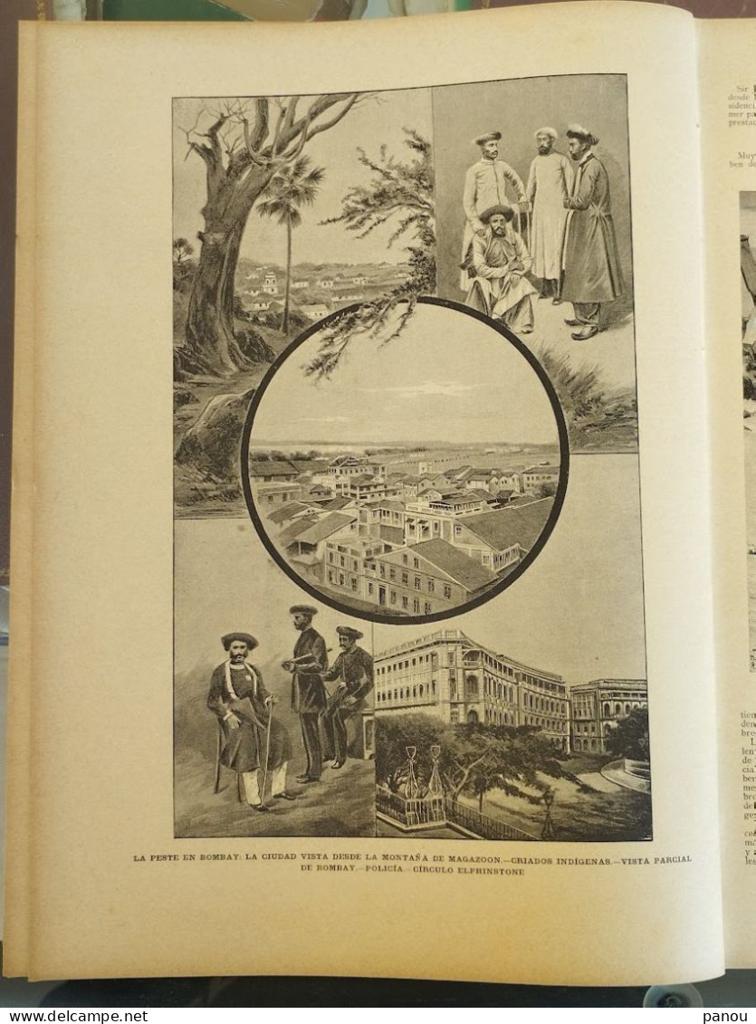 LA ILUSTRACION IBERICA 734 / 25-1-1897 JAPAN JAPON. BOMBAY INDIA. - Zonder Classificatie