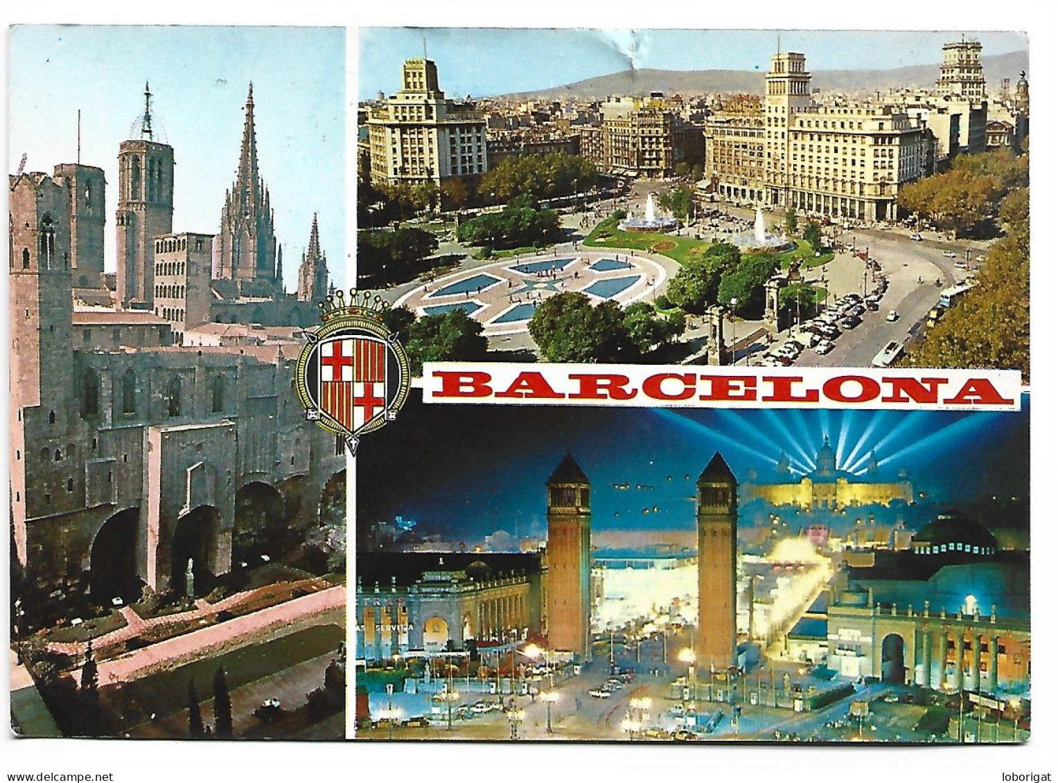 BARRIO GOTICO / PLAZA DE CATALUNYA / PALACIO NACIONAL.- BARRIO GOTICO.-  BARCELONA - CATALUNYA - Barcelona