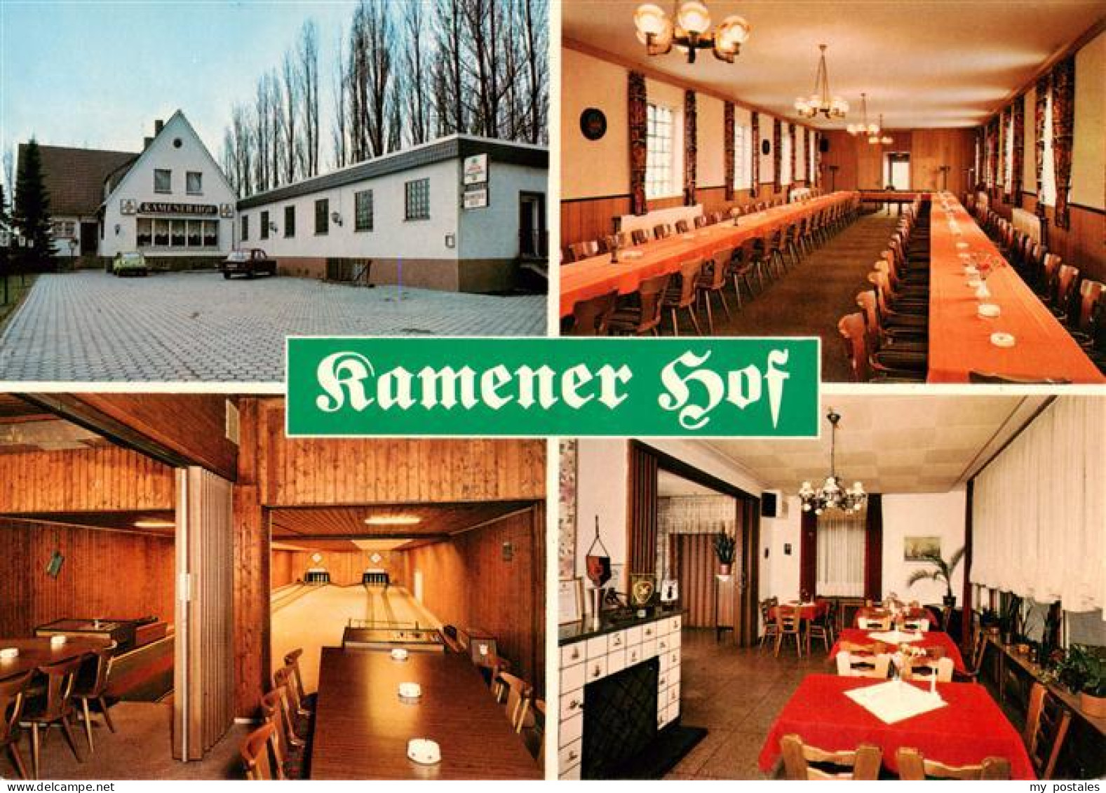 73896579 Kamen Westfalen Kamener Hof Restaurant Kegelbahn Kamen Westfalen - Kamen