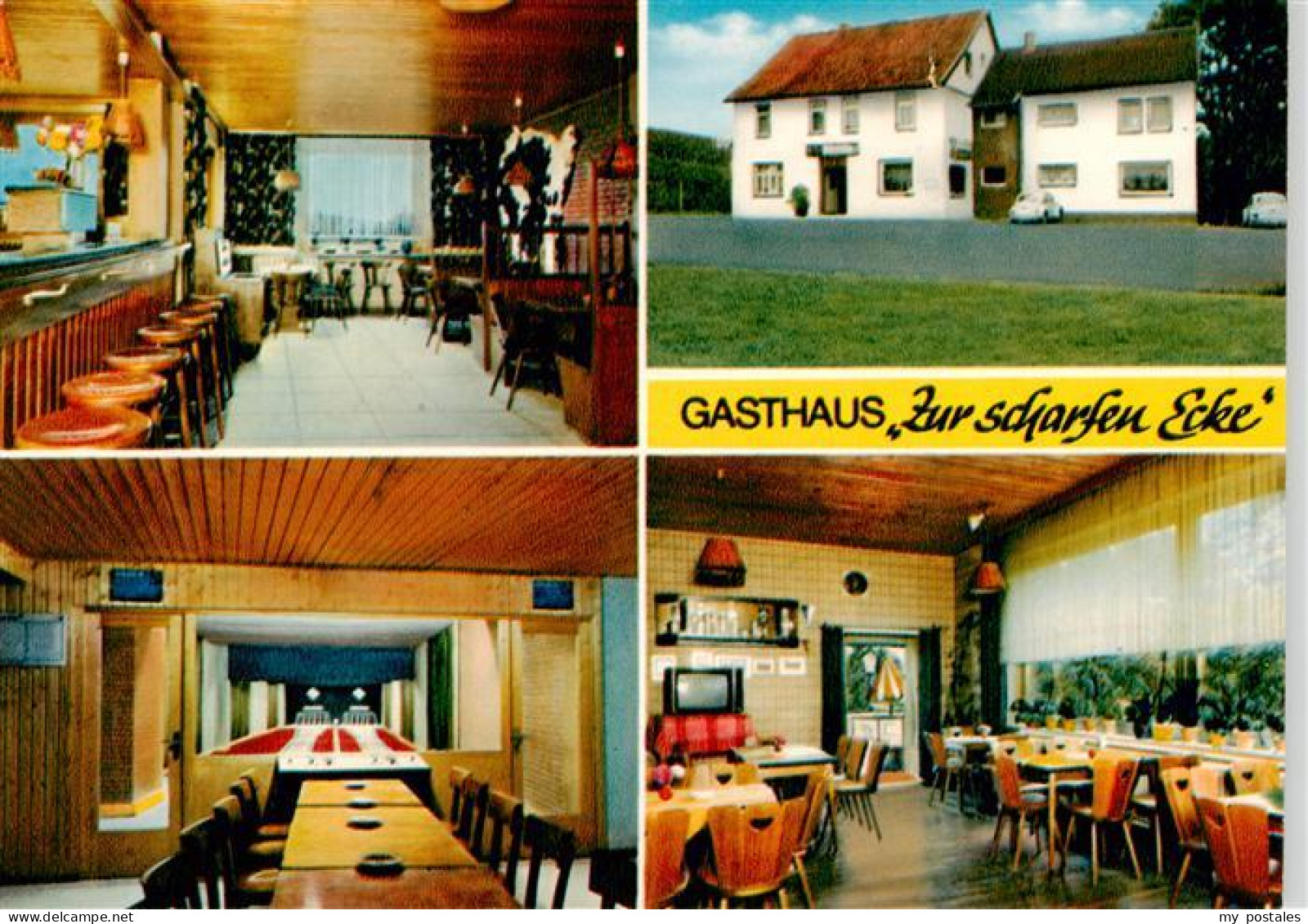 73896520 Itzum Gasthaus Zur Scharfen Ecke Gastraum Kegelbahn Itzum - Hildesheim