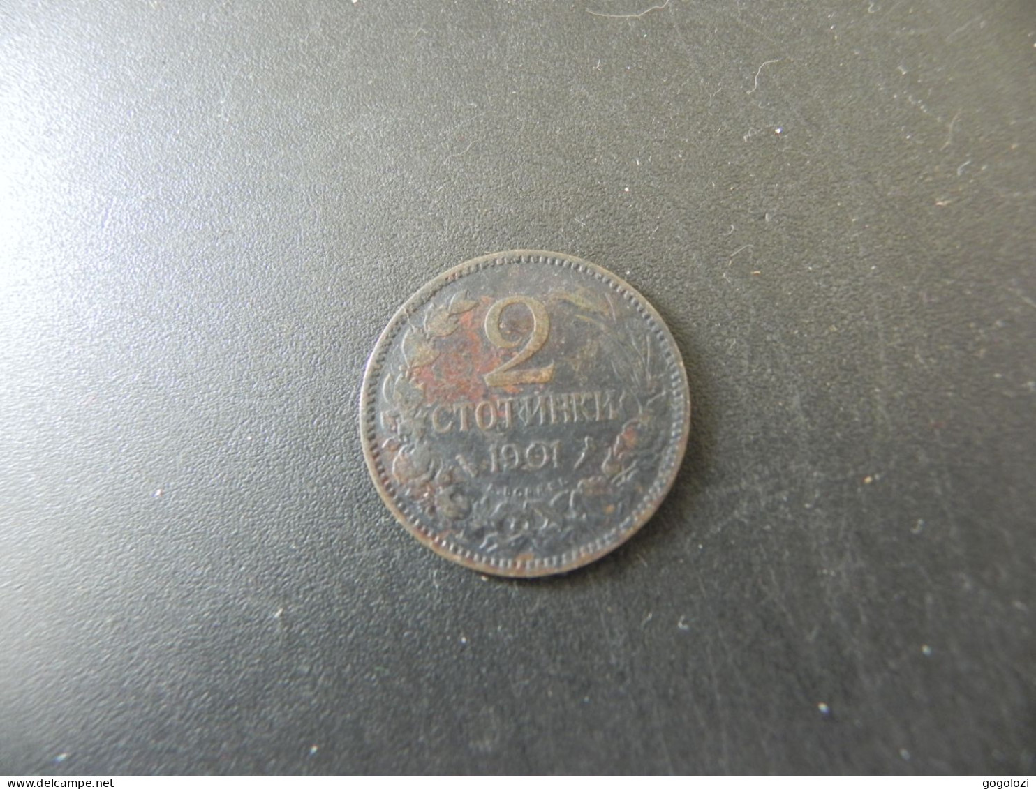 Bulgaria 2 Stotinki 1901 - Bulgarie