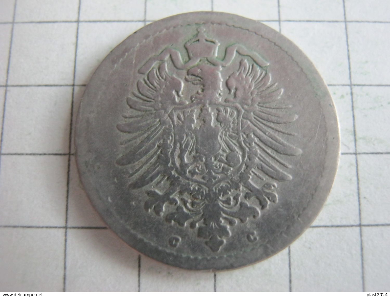 Germany 5 Pfennig 1875 C - 5 Pfennig