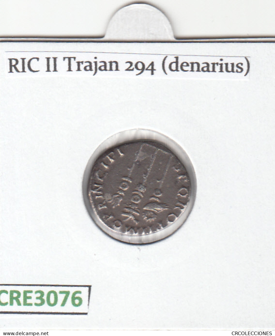 CRE3076 MONEDA ROMANA DENARIO VER DESCRIPCION EN FOTO - Otros & Sin Clasificación