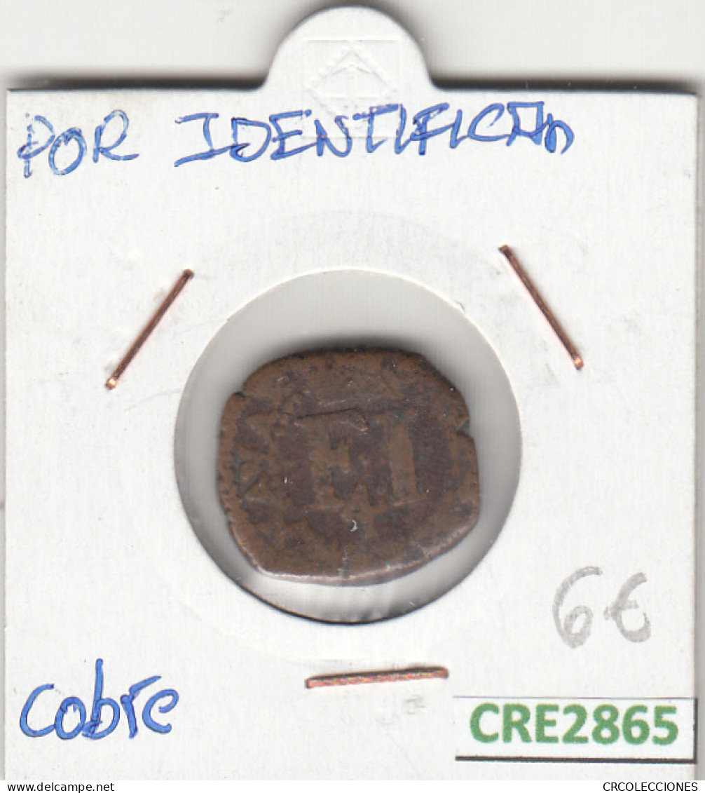 CRE2865 MONEDA POR IDENTIFICAR COBRE - Autres & Non Classés