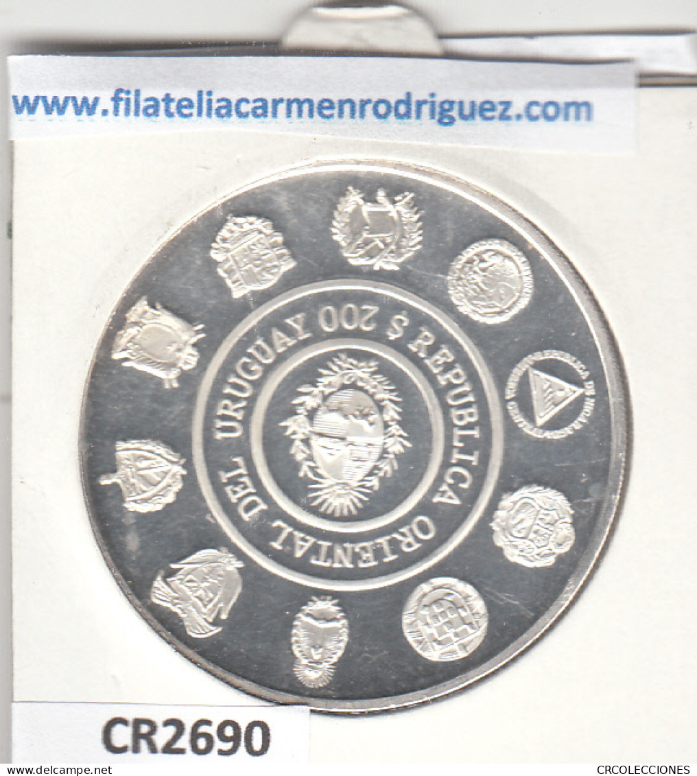 CR2690 MONEDA URUGUAY ENCUENTRO DOS MUNDOS 1994 SIN CIRCULAR - Other - America