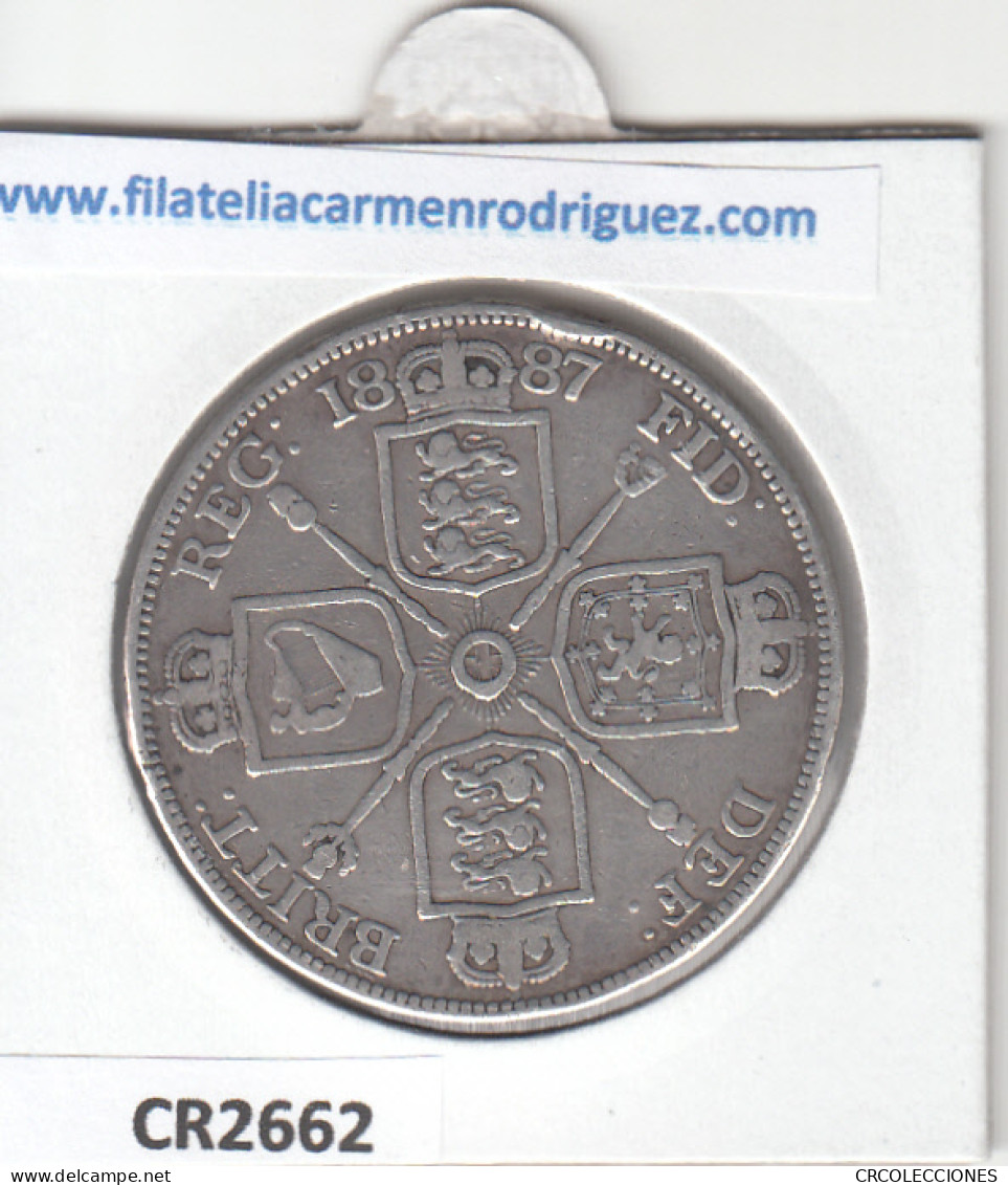 CR2662 MONEDA GRAN BRETAÑA 4 CHELINES 1881 MBC - Other - Europe