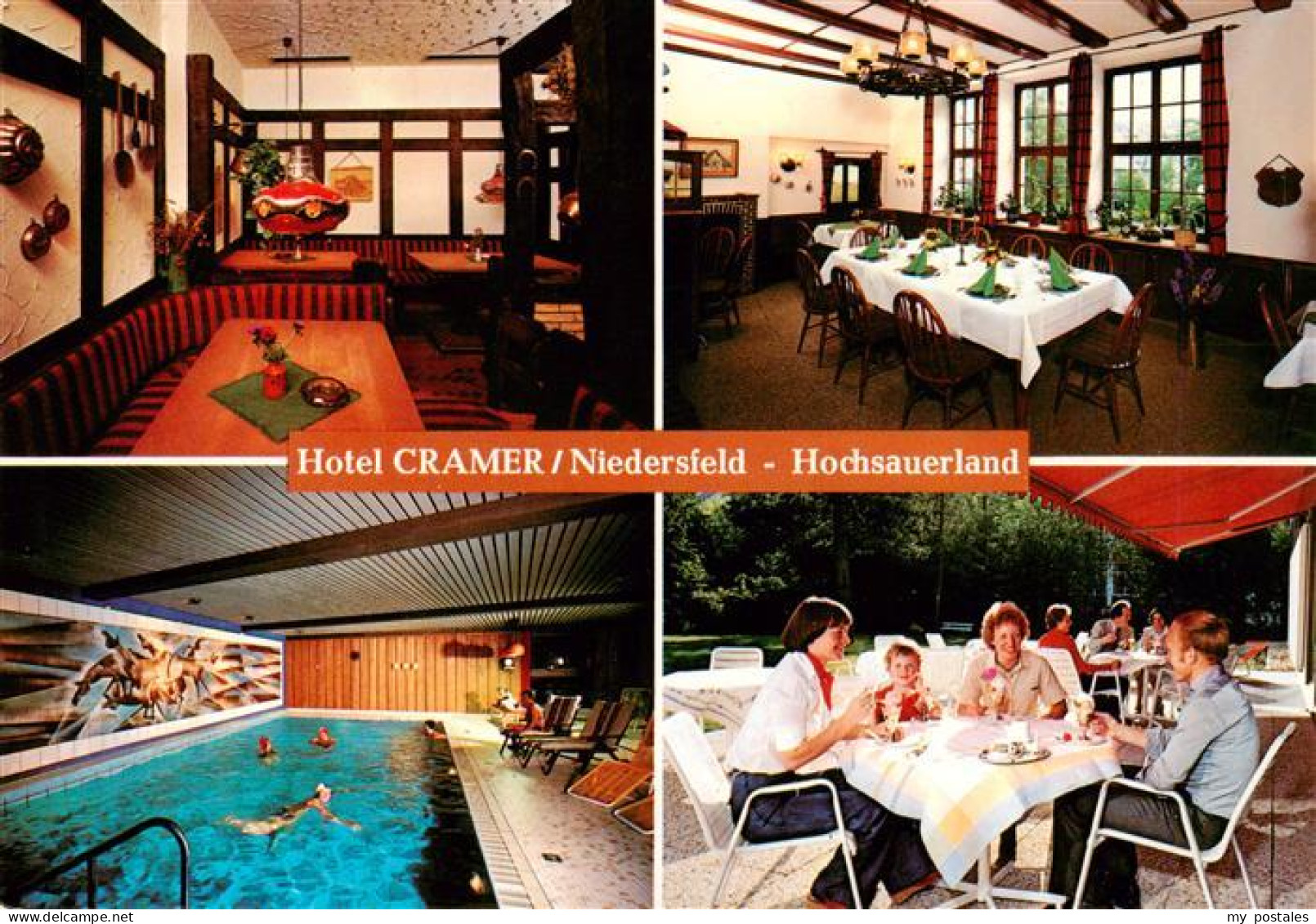 73896442 Niedersfeld Winterberg Hotel Cramer Pension Restaurant Cafe Gastraeume  - Winterberg