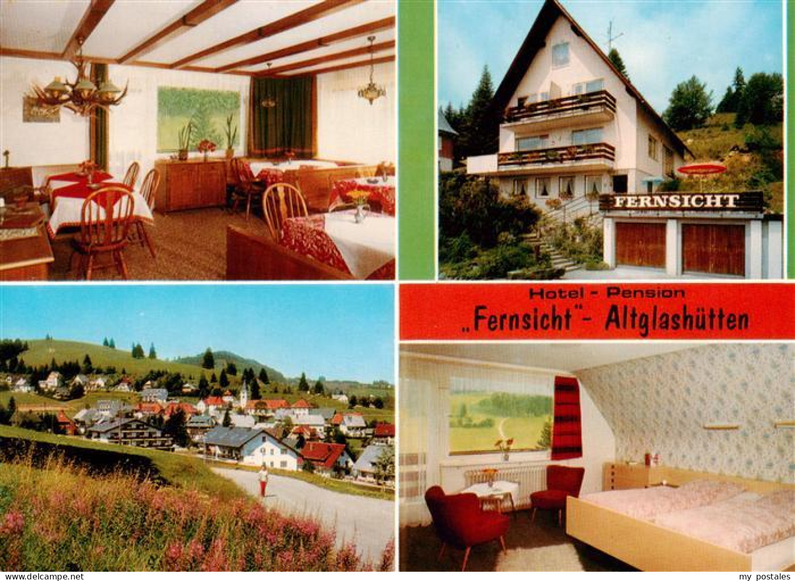 73896432 Altglashuetten Hotel Pension Fernsicht Gastraum Panorama Zimmer Altglas - Feldberg