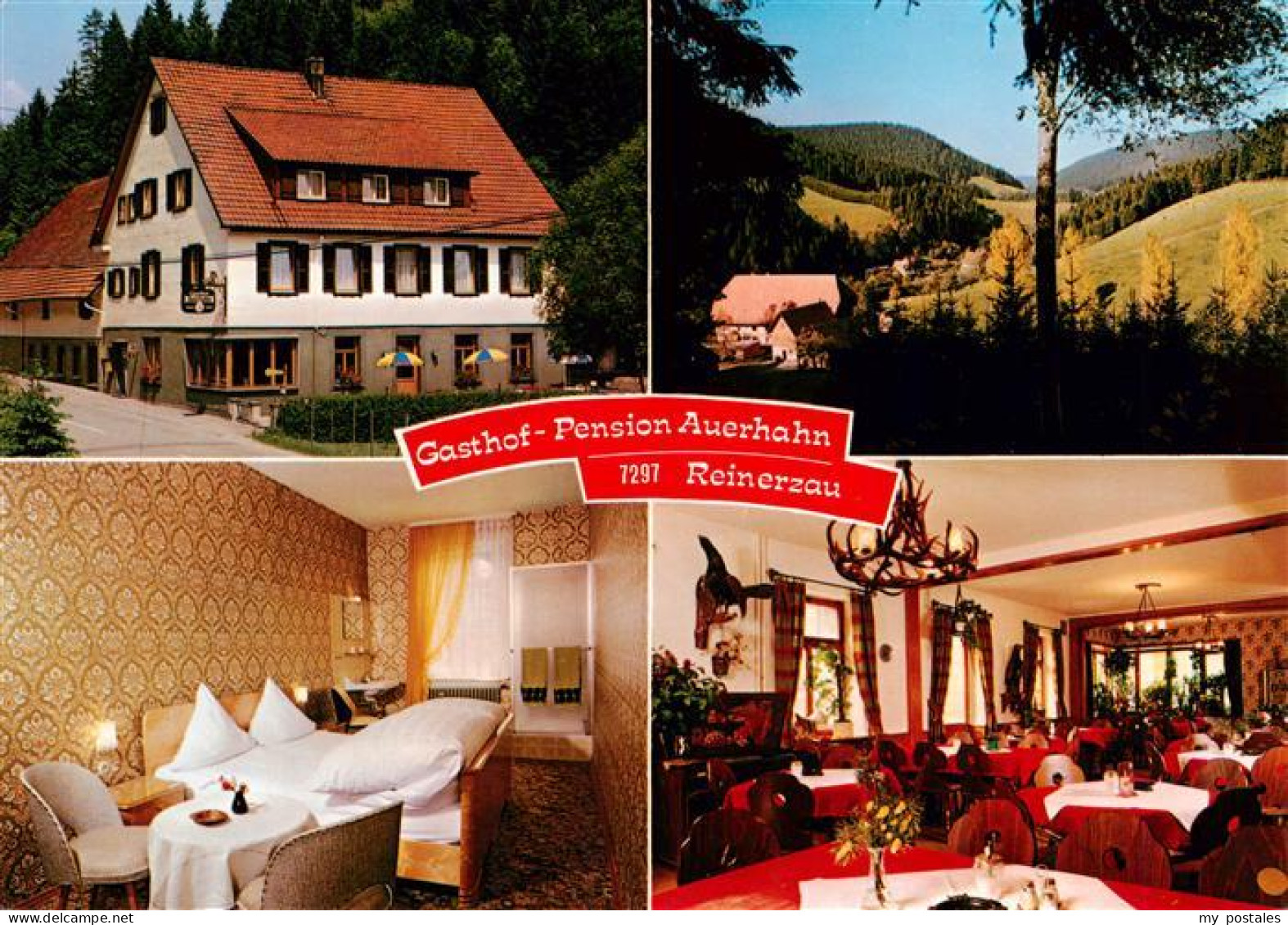 73896427 Reinerzau Gasthof Auerhahn Pension Gastraum Gaestezimmer Panorama Reine - Alpirsbach