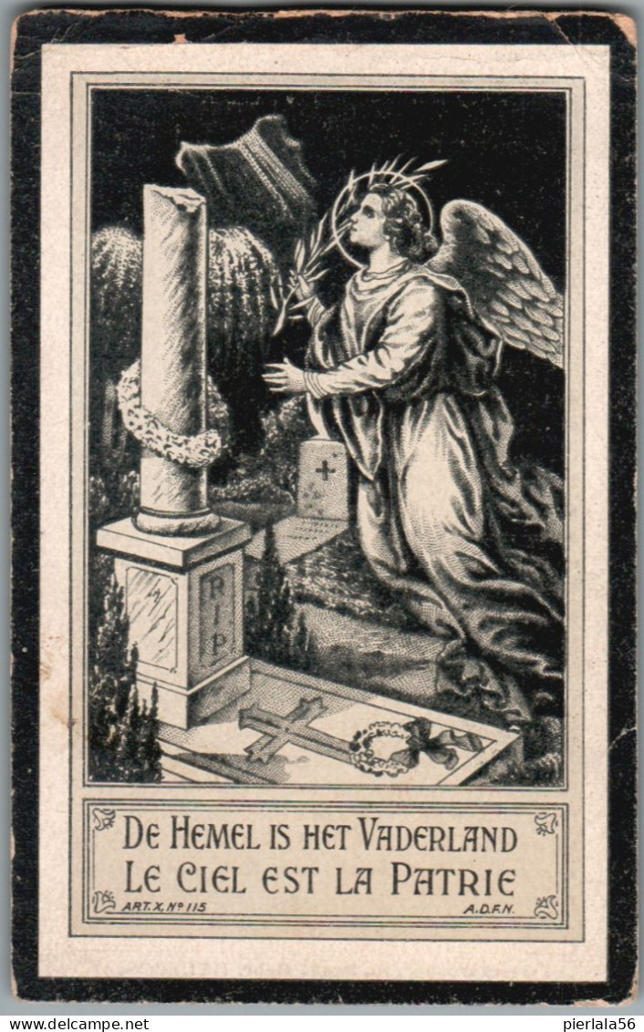 Bidprentje Geraardsbergen - Van Damme Irma Maria Gislena (1869-1917) - Devotion Images