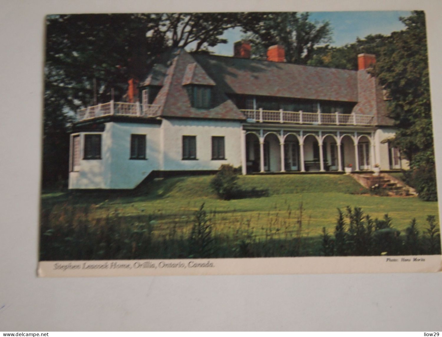 CPA Canada Ontario Orillia Stephen Leacock House - Andere & Zonder Classificatie