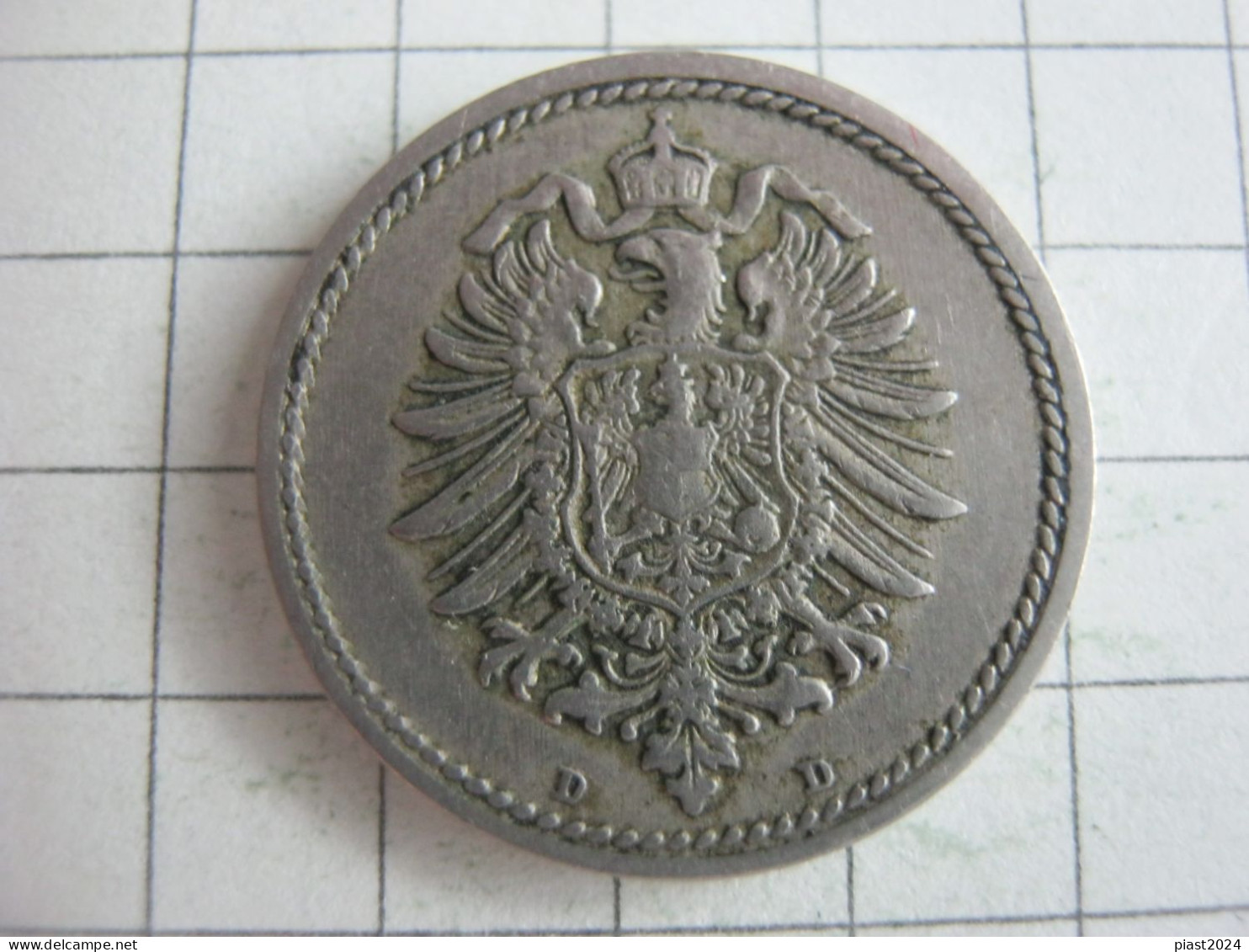 Germany 5 Pfennig 1889 D - 5 Pfennig