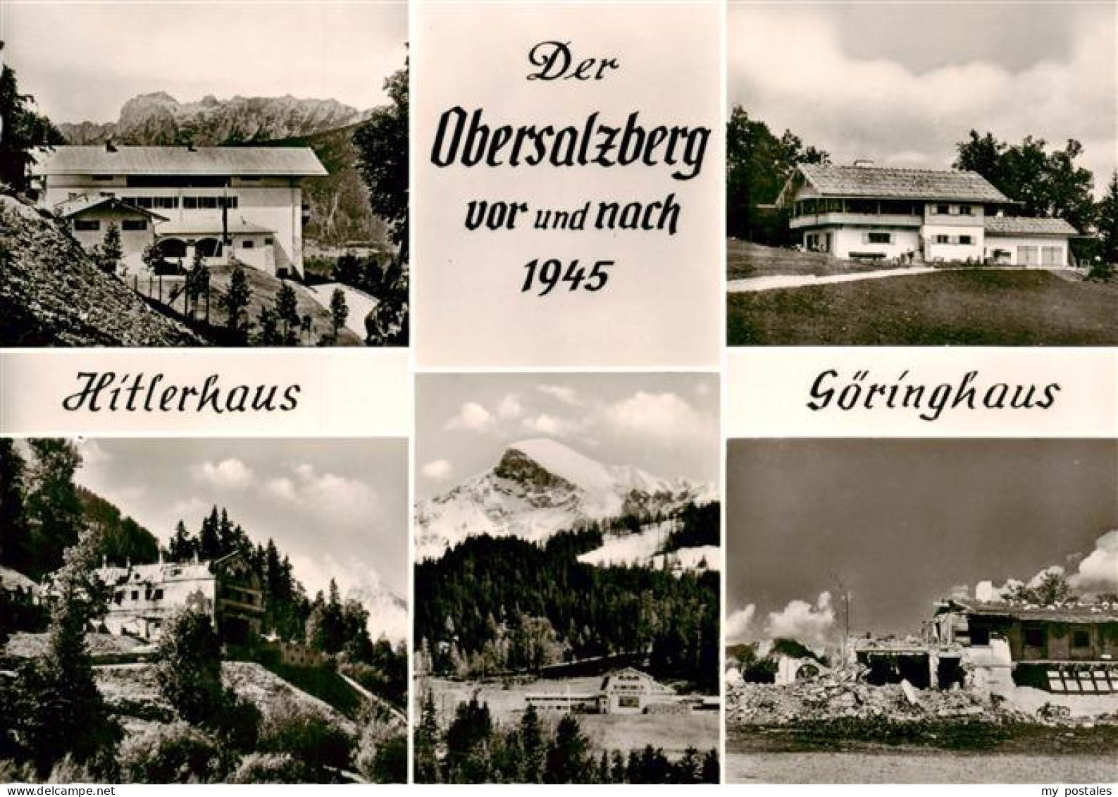 73896368 Obersalzberg Berchtesgaden Vor Und Nach 1945  - Berchtesgaden