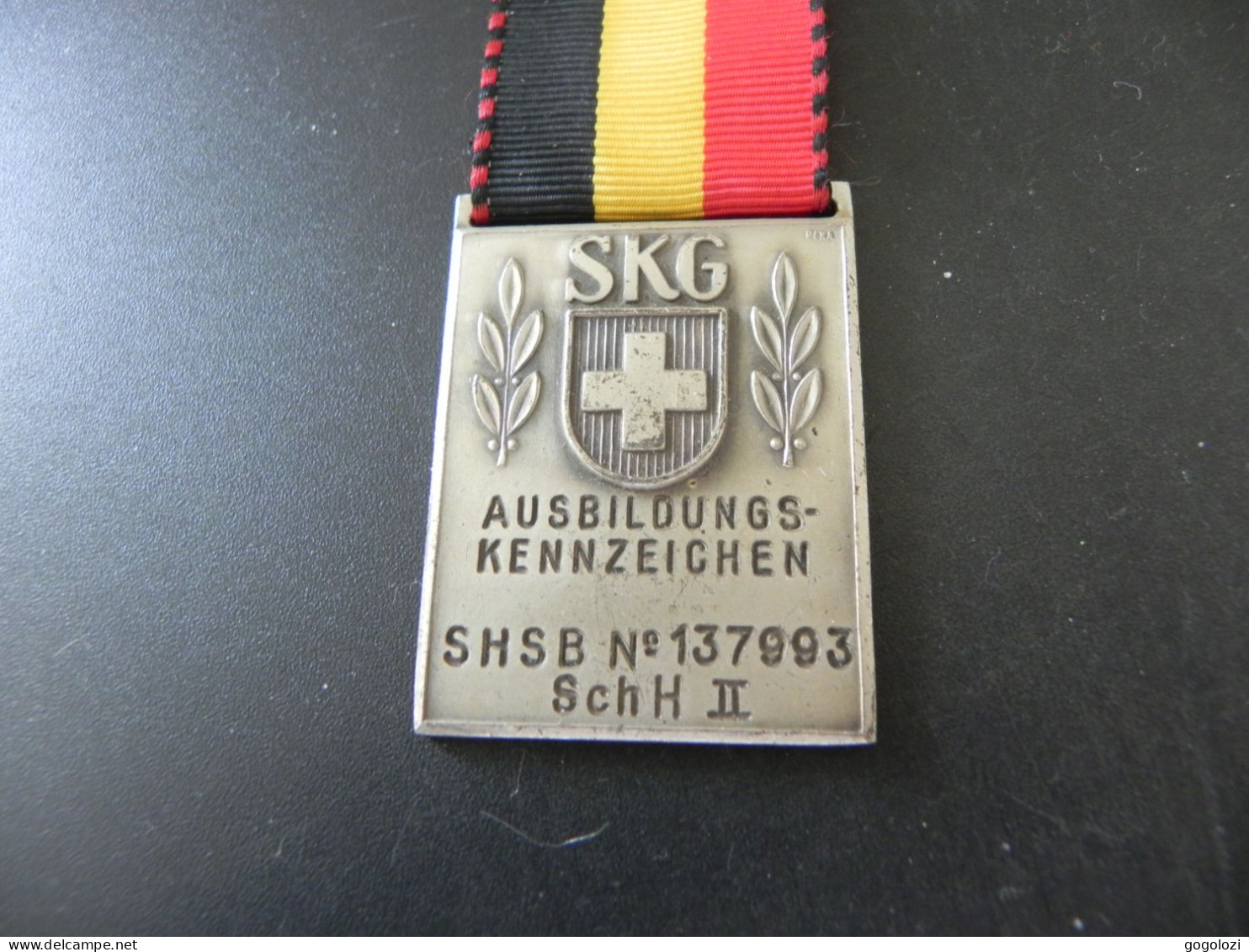 Medaille Medal - Schweiz Suisse Switzerland - SKG Ausbildungskennzeichen Liebewil 1967 - Andere & Zonder Classificatie