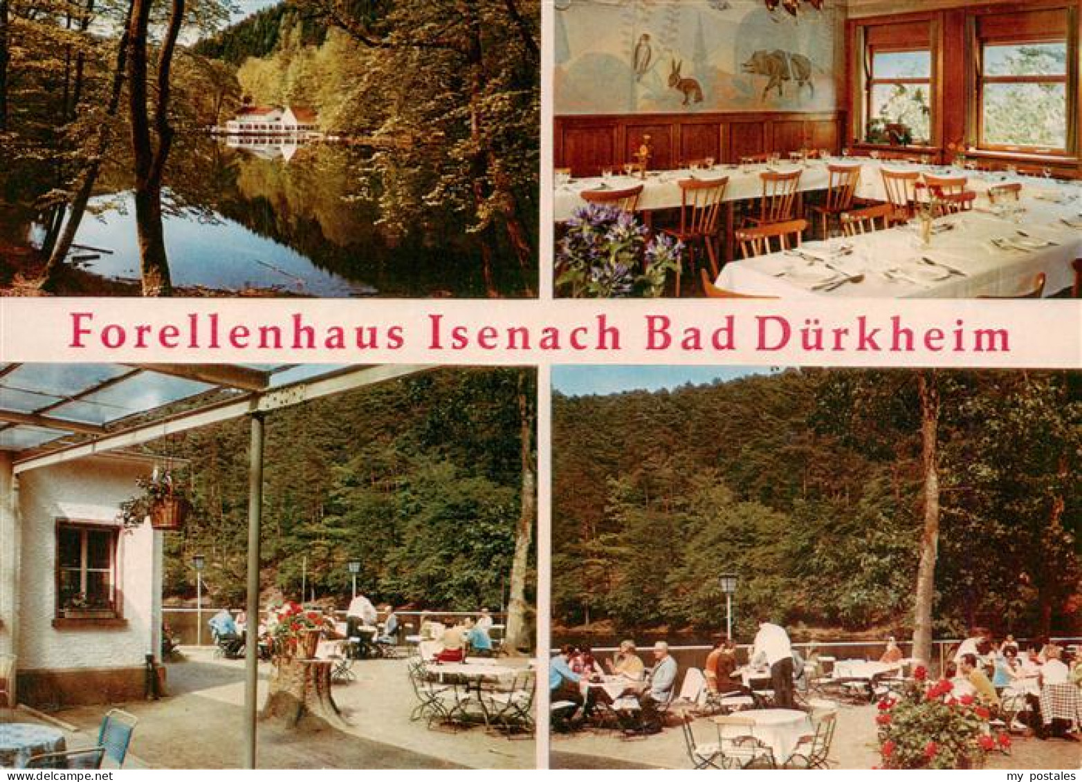 73896321 Bad Duerkheim Forellenhaus Isenach Cafe Restaurant Terrasse Bad Duerkhe - Bad Dürkheim